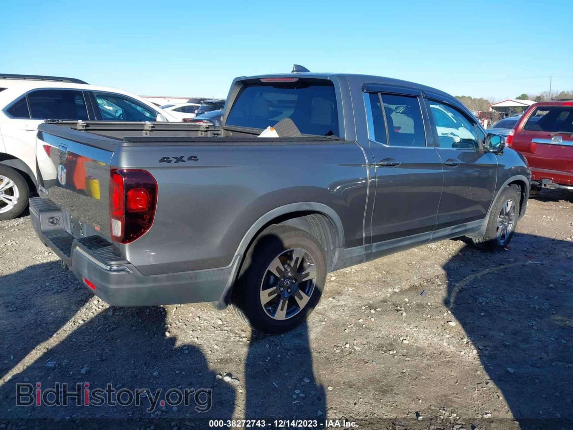 2017 HONDA RIDGELINE - VIN: 5FPYK2F65HB009270 - Фото 4