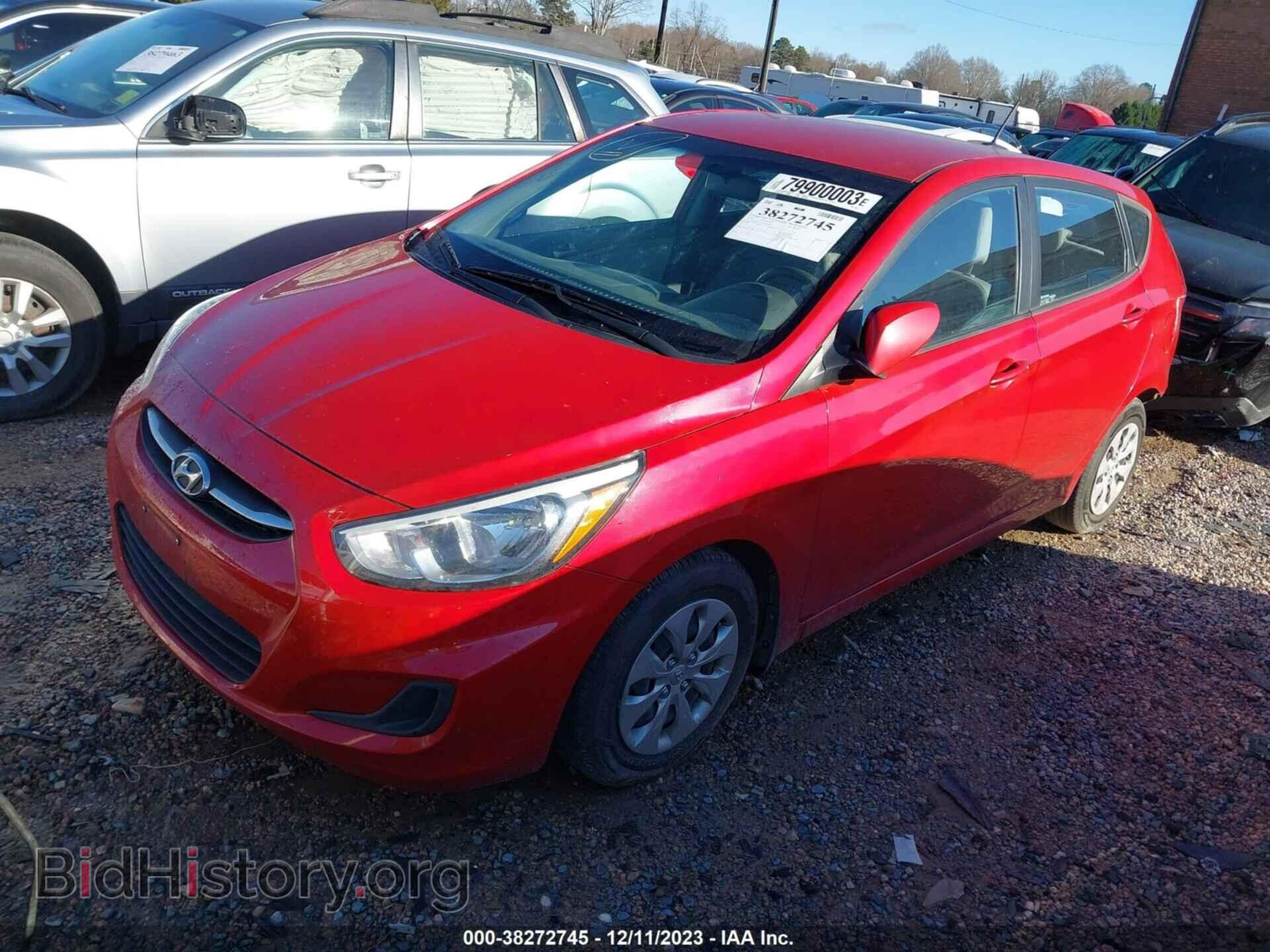 2016 HYUNDAI ACCENT - VIN: KMHCT5AE3GU236877 - Фото 2