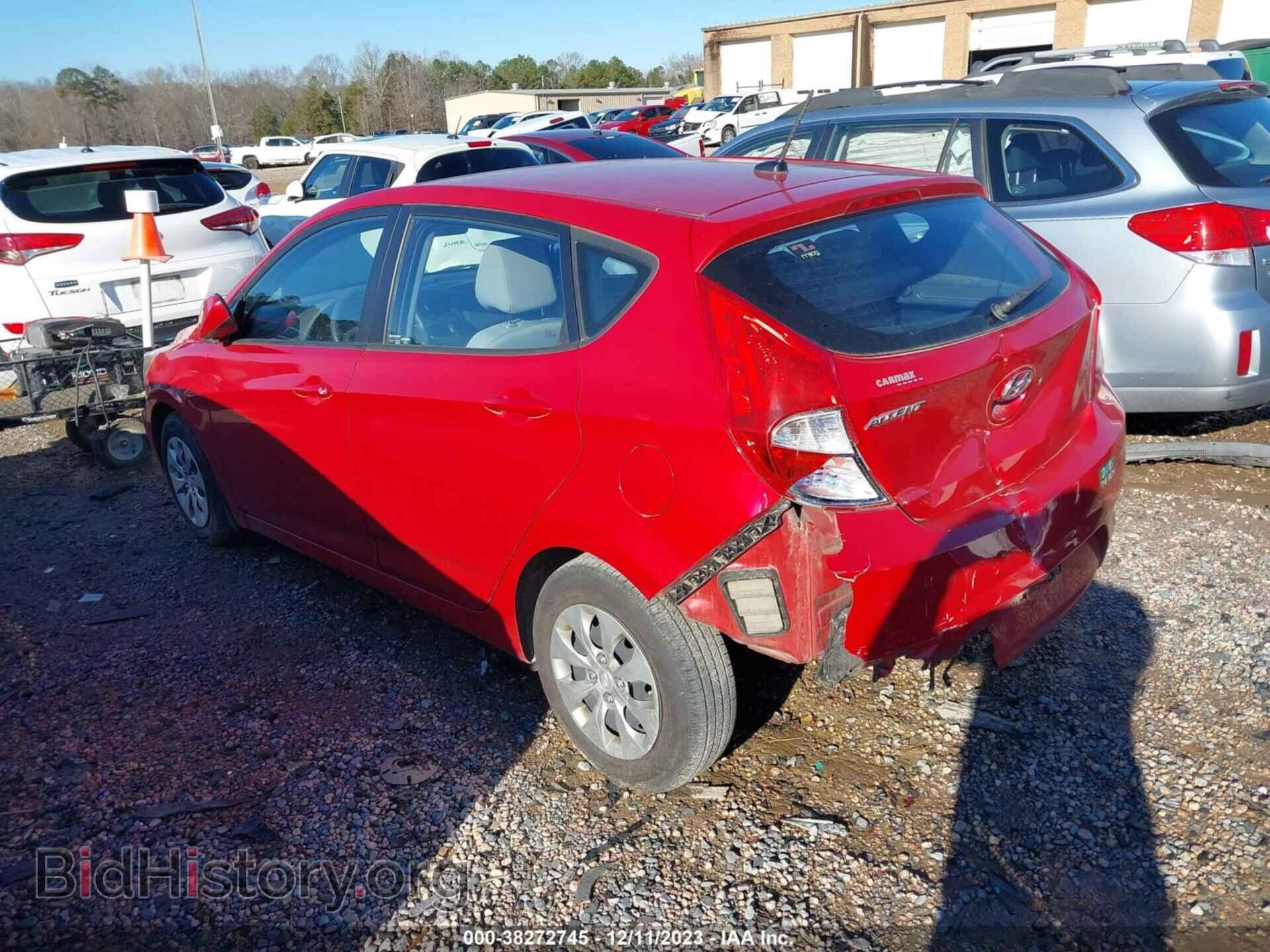 2016 HYUNDAI ACCENT - VIN: KMHCT5AE3GU236877 - Фото 3