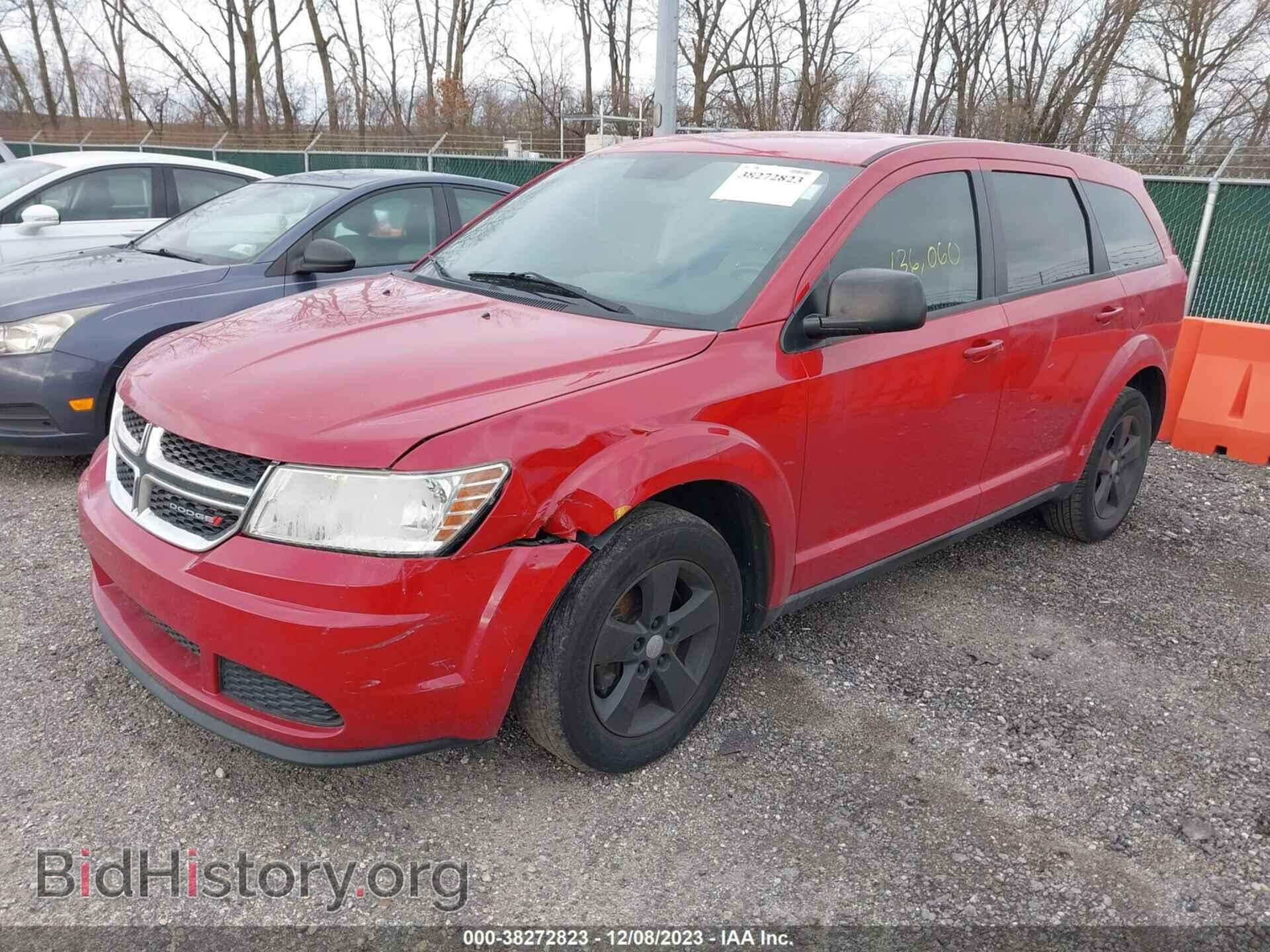 2013 DODGE JOURNEY - VIN: 3C4PDCAB8DT509556 - Фото 2