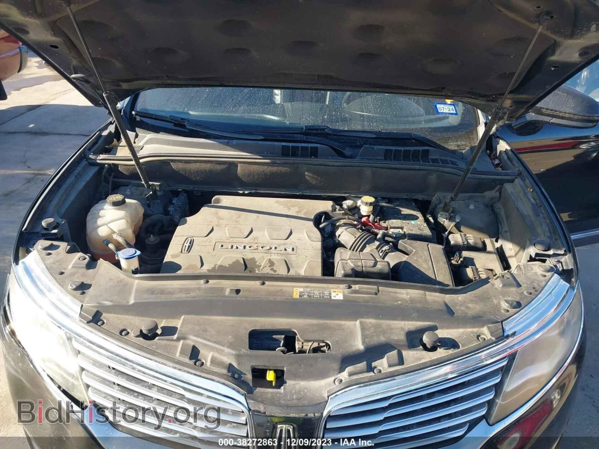 2016 LINCOLN MKX - VIN: 2LMPJ6LR9GBL55489 - Фото 10