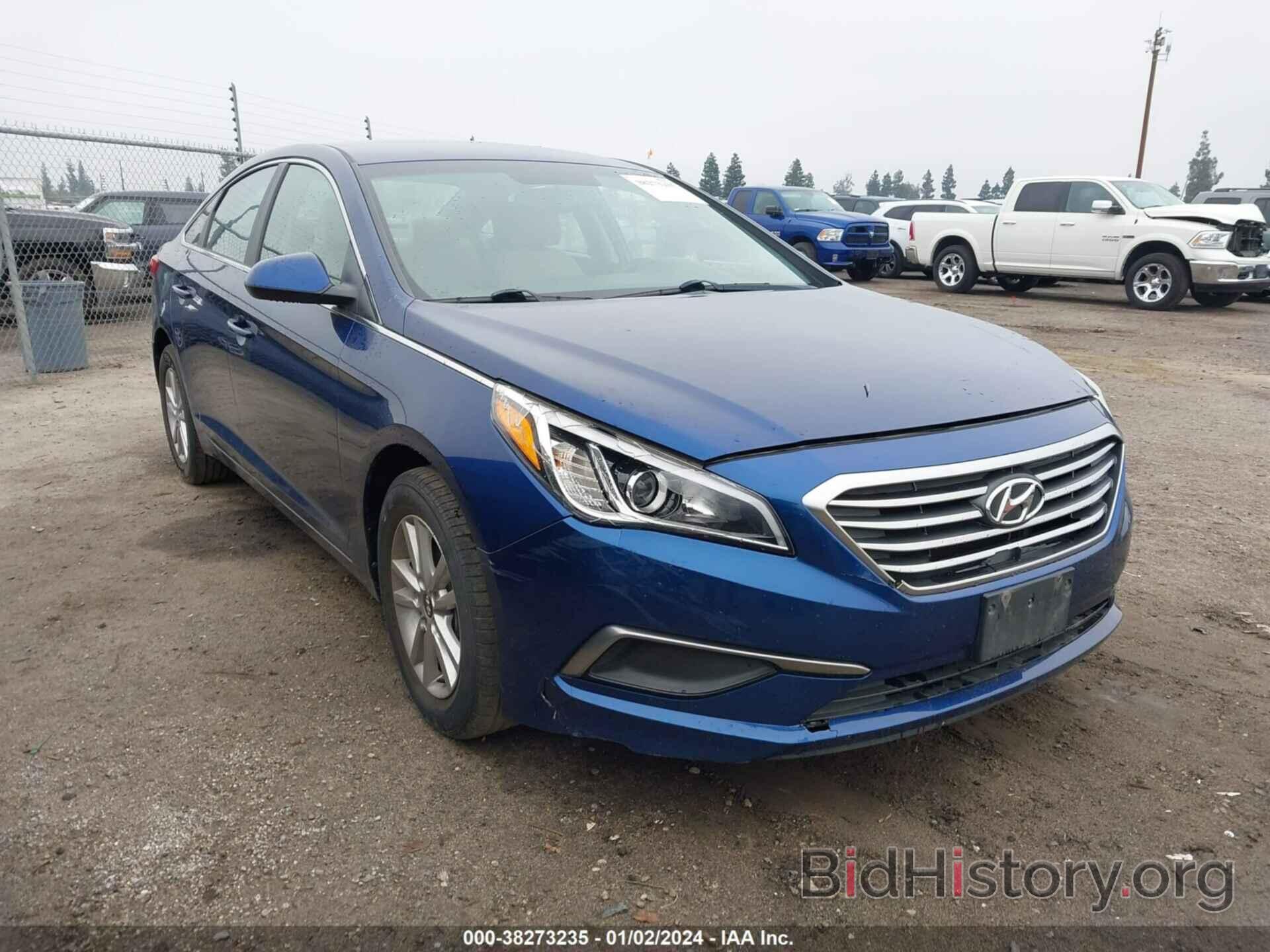 Photo 5NPE24AF2GH327216 - HYUNDAI SONATA 2016