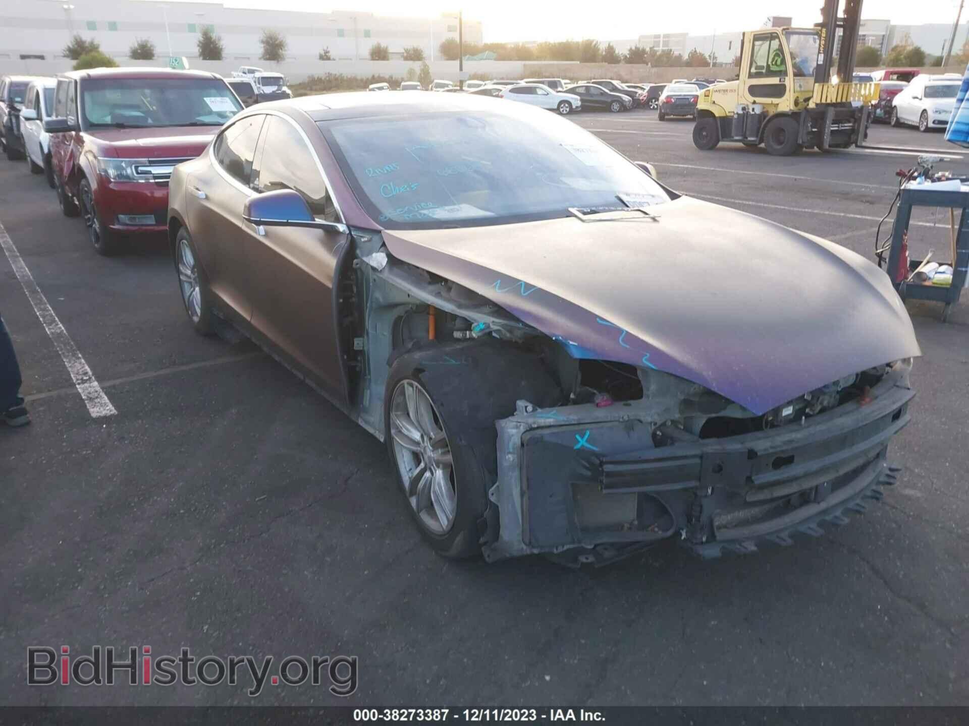Photo 5YJSA1H12EFP51635 - TESLA MODEL S 2014