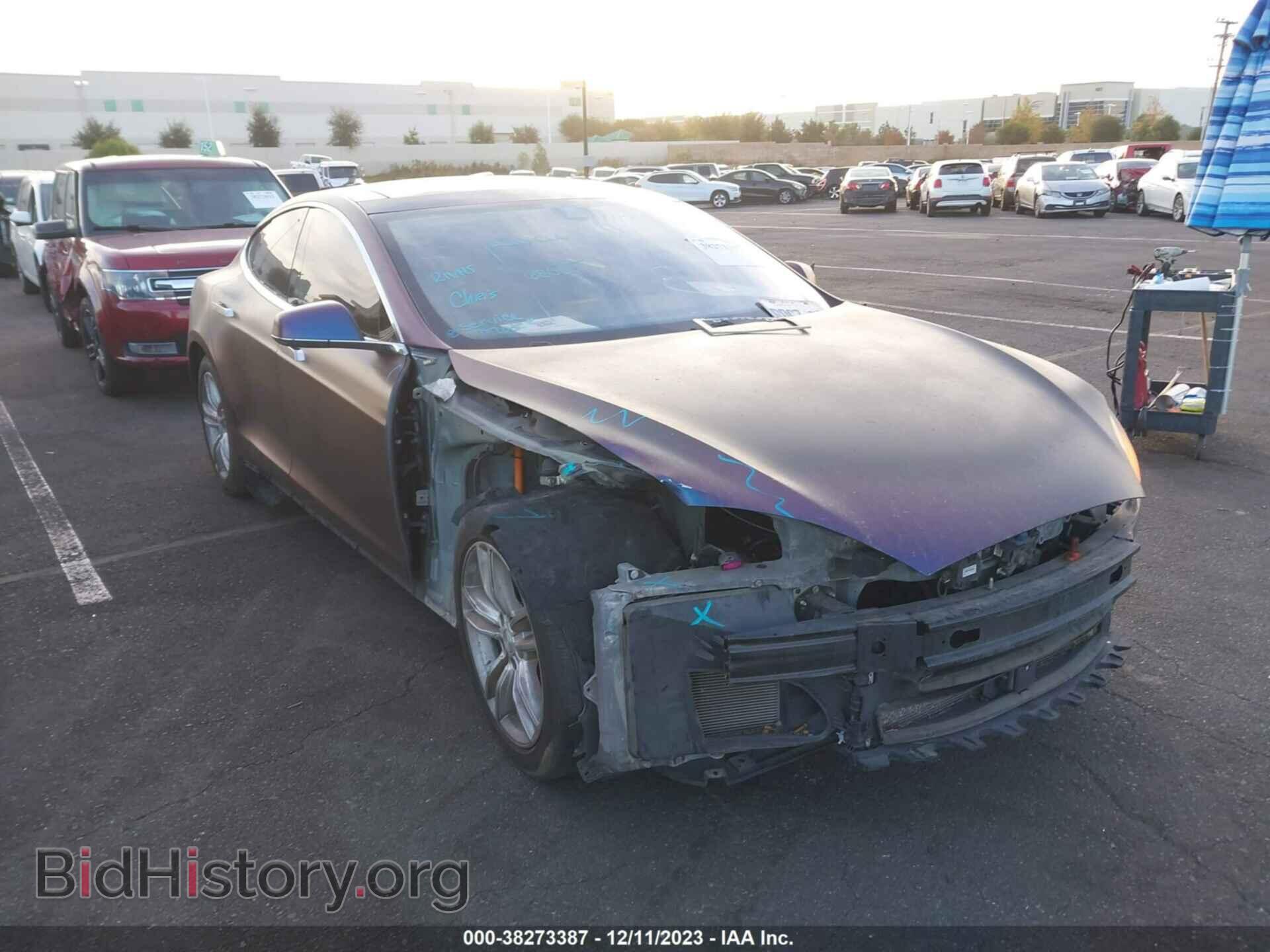 2014 TESLA MODEL S - VIN: 5YJSA1H12EFP51635 - Фото 6