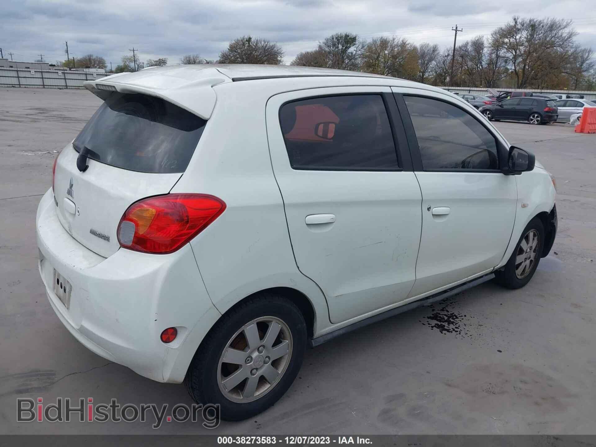 2014 MITSUBISHI MIRAGE - VIN: ML32A4HJ9EH016624 - Фото 4