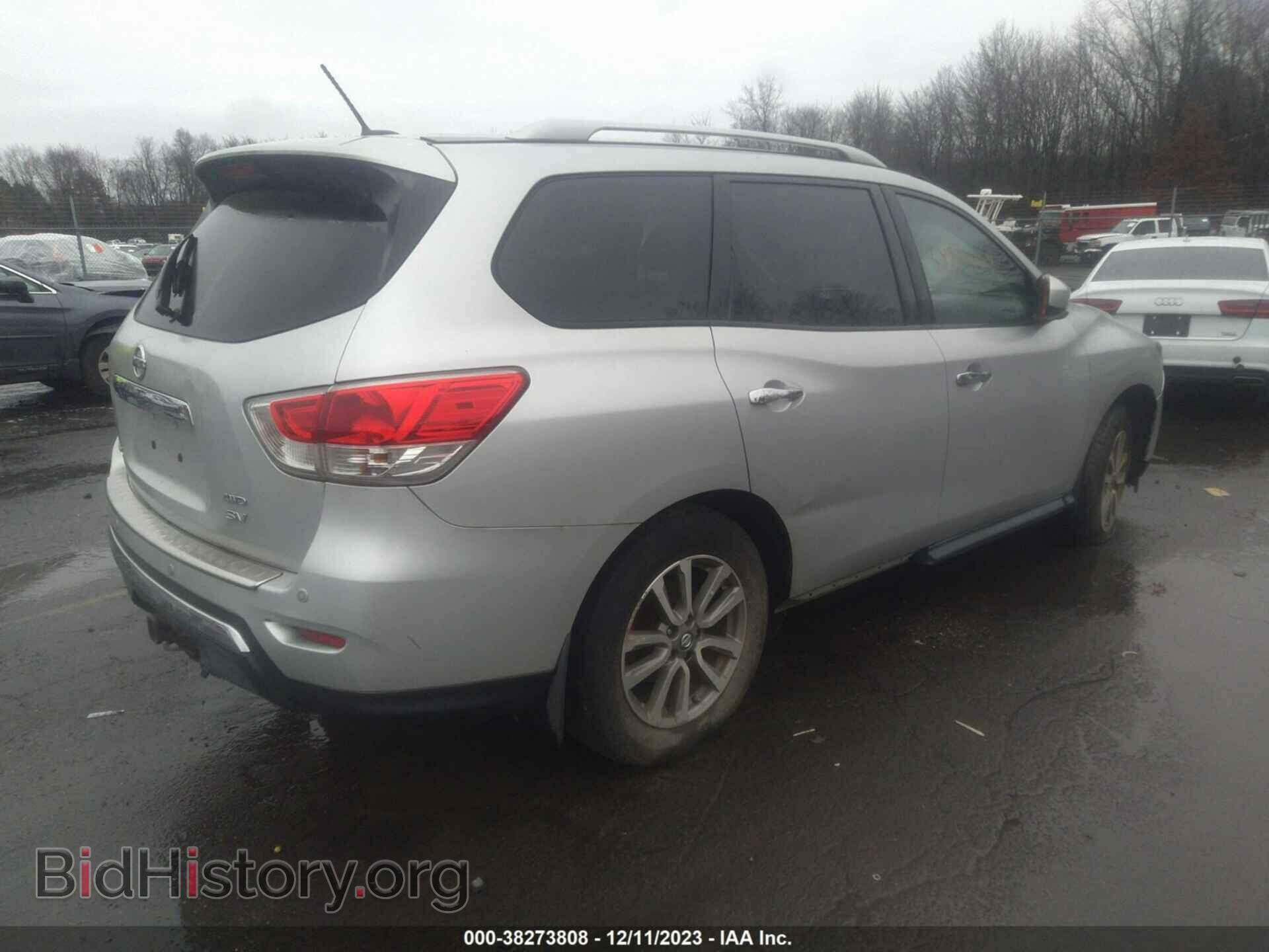 2014 NISSAN PATHFINDER - VIN: 5N1AR2MM3EC702964 - Фото 4