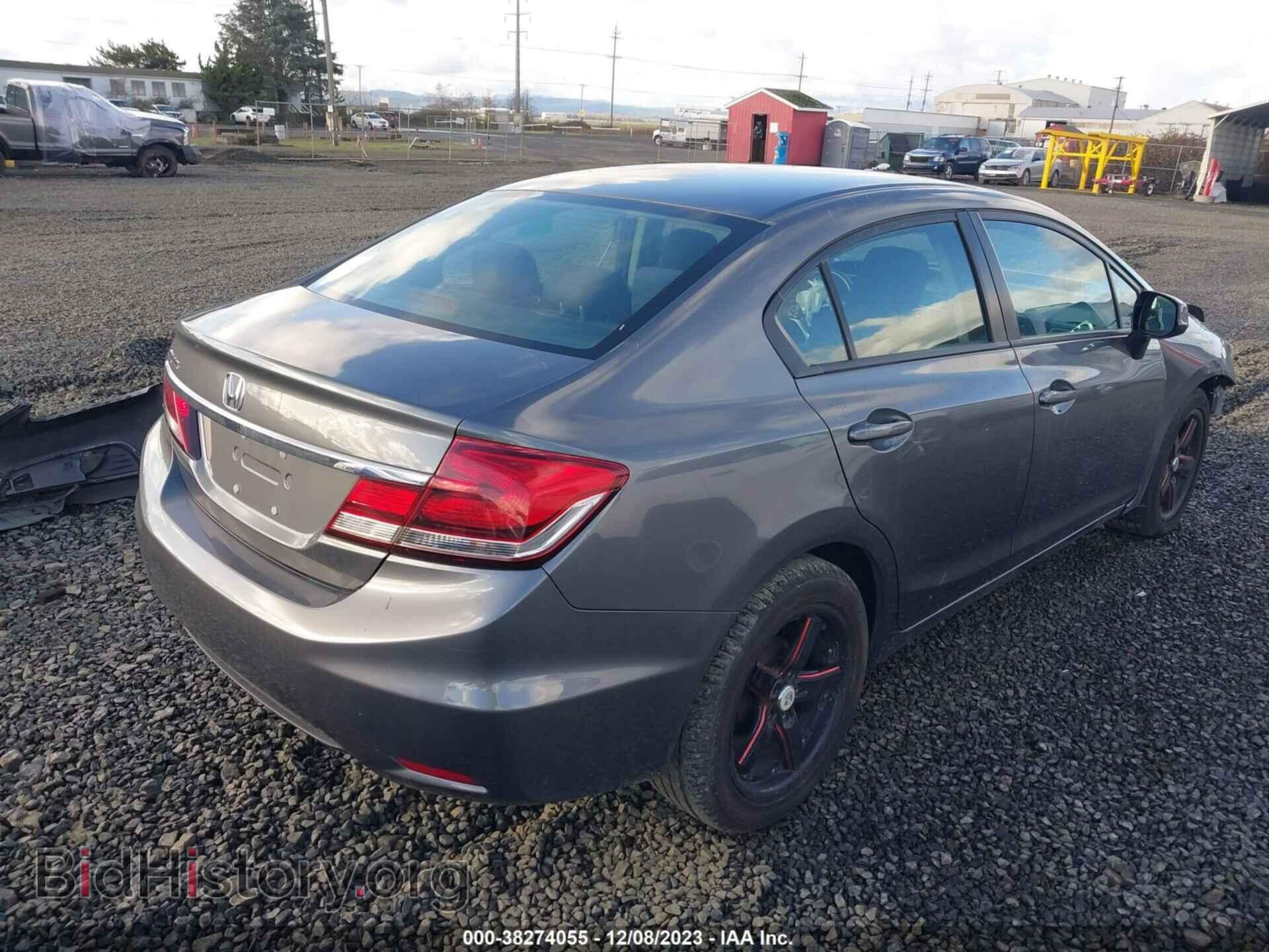 2013 HONDA CIVIC - VIN: 19XFB2F59DE092872 - Фото 4