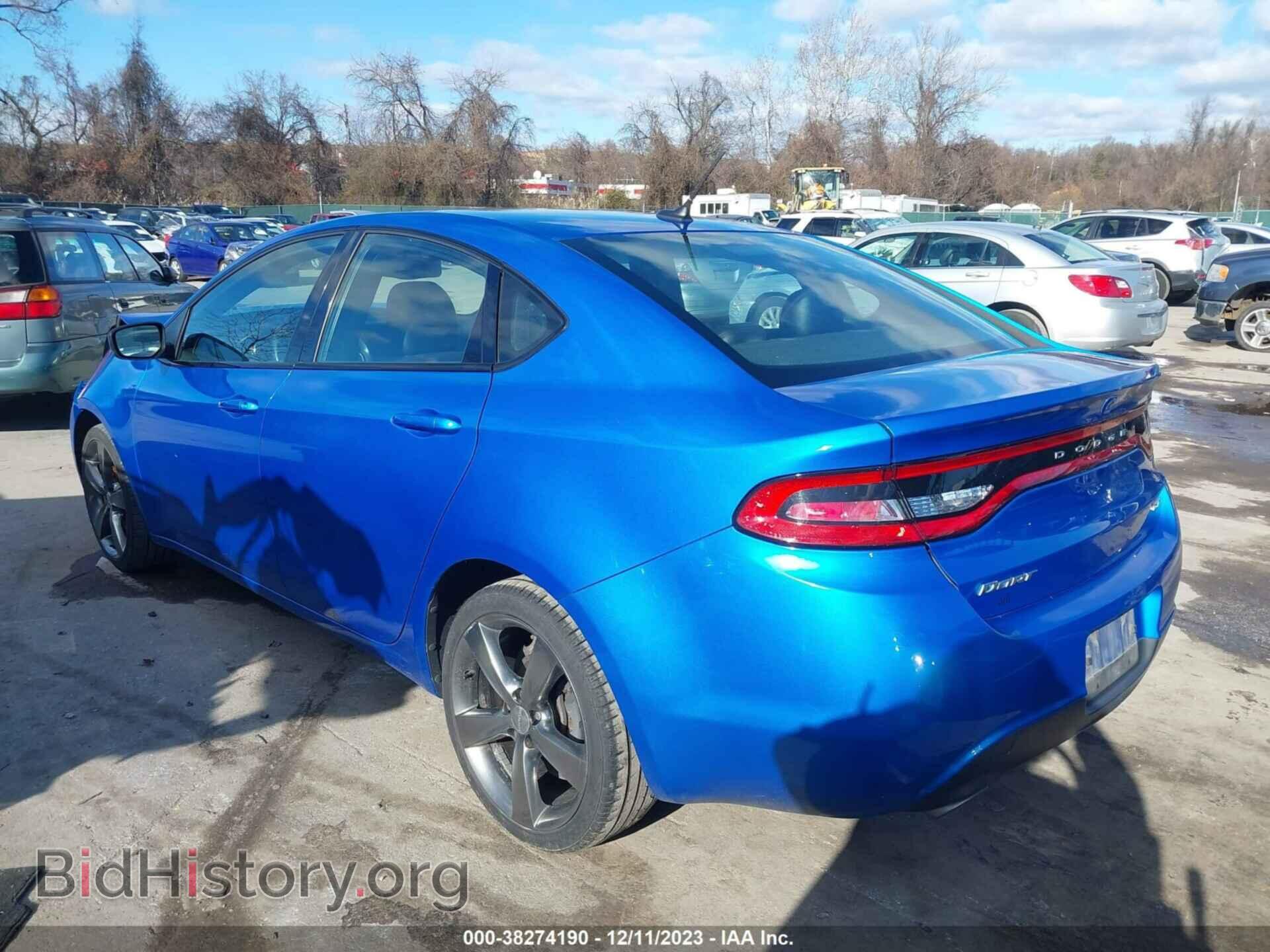 2015 DODGE DART - VIN: 1C3CDFEB6FD225074 - Фото 3