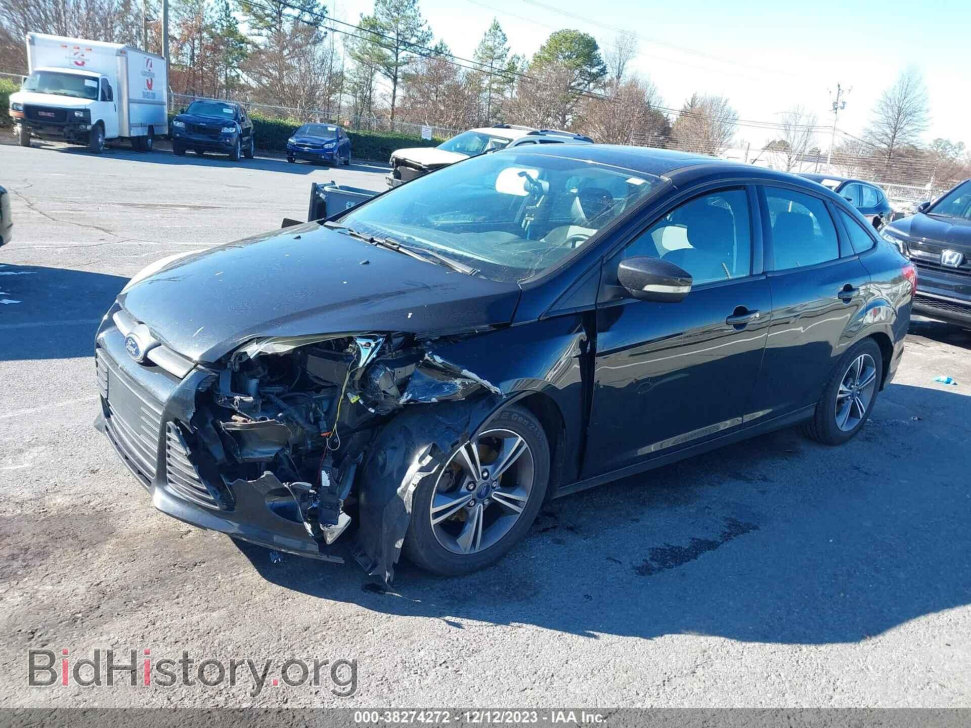 2014 FORD FOCUS - VIN: 1FADP3F21EL292437 - Фото 2