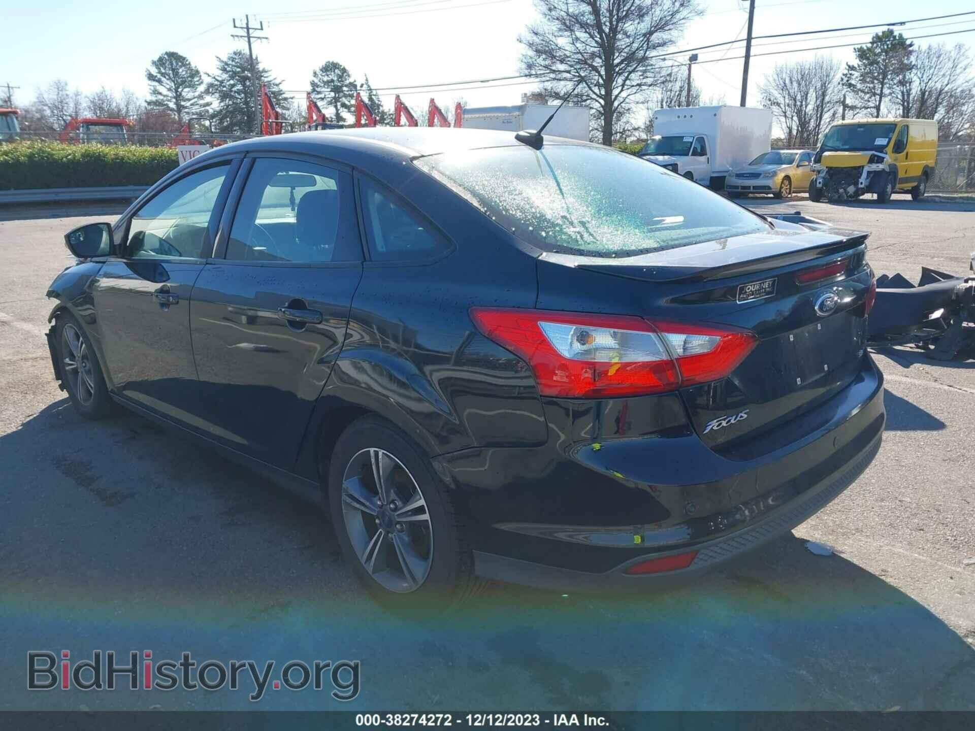 2014 FORD FOCUS - VIN: 1FADP3F21EL292437 - Фото 3