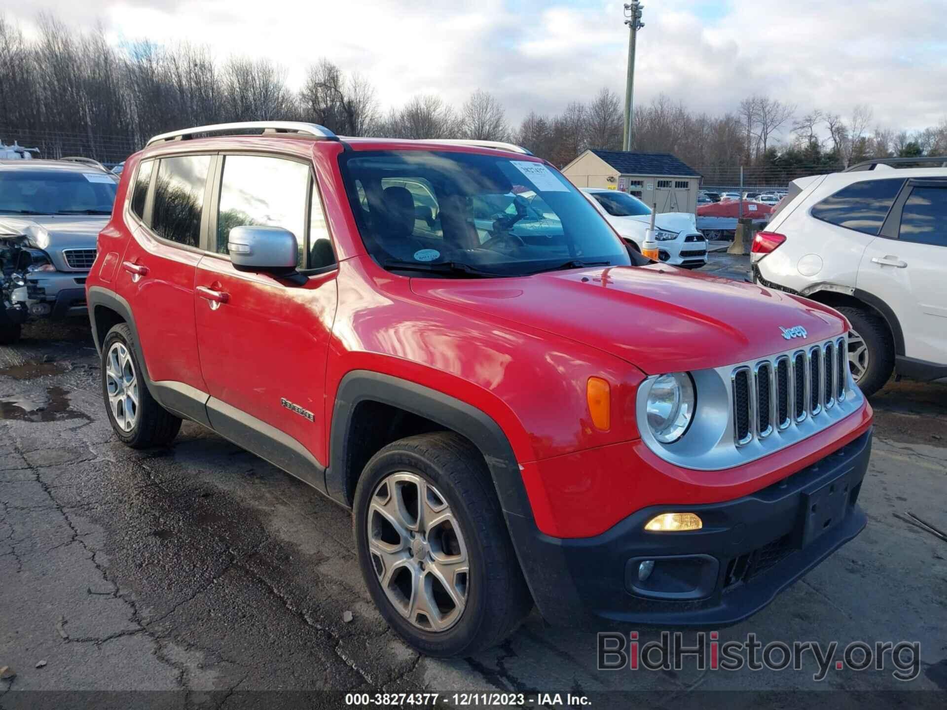 Photo ZACCJBDT5GPD11180 - JEEP RENEGADE 2016