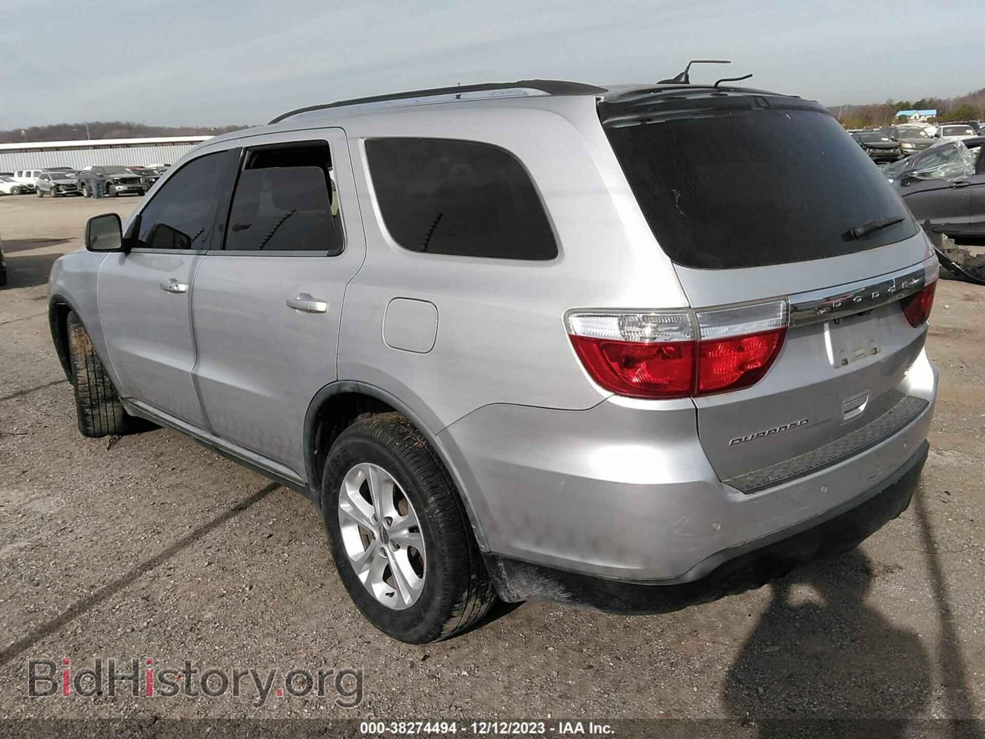 2012 DODGE DURANGO - VIN: 1C4RDHDG3CC152746 - Фото 3