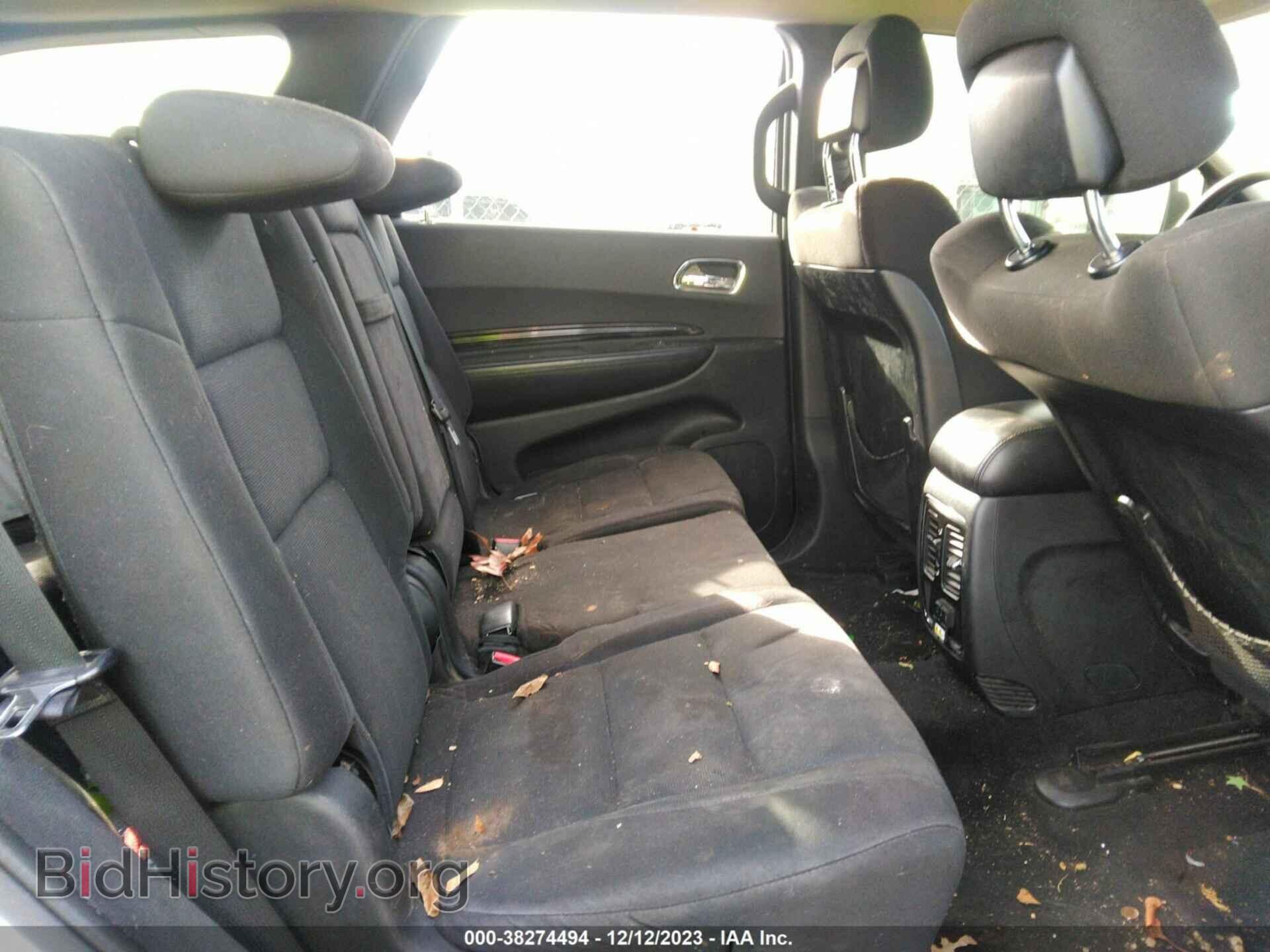 2012 DODGE DURANGO - VIN: 1C4RDHDG3CC152746 - Фото 8
