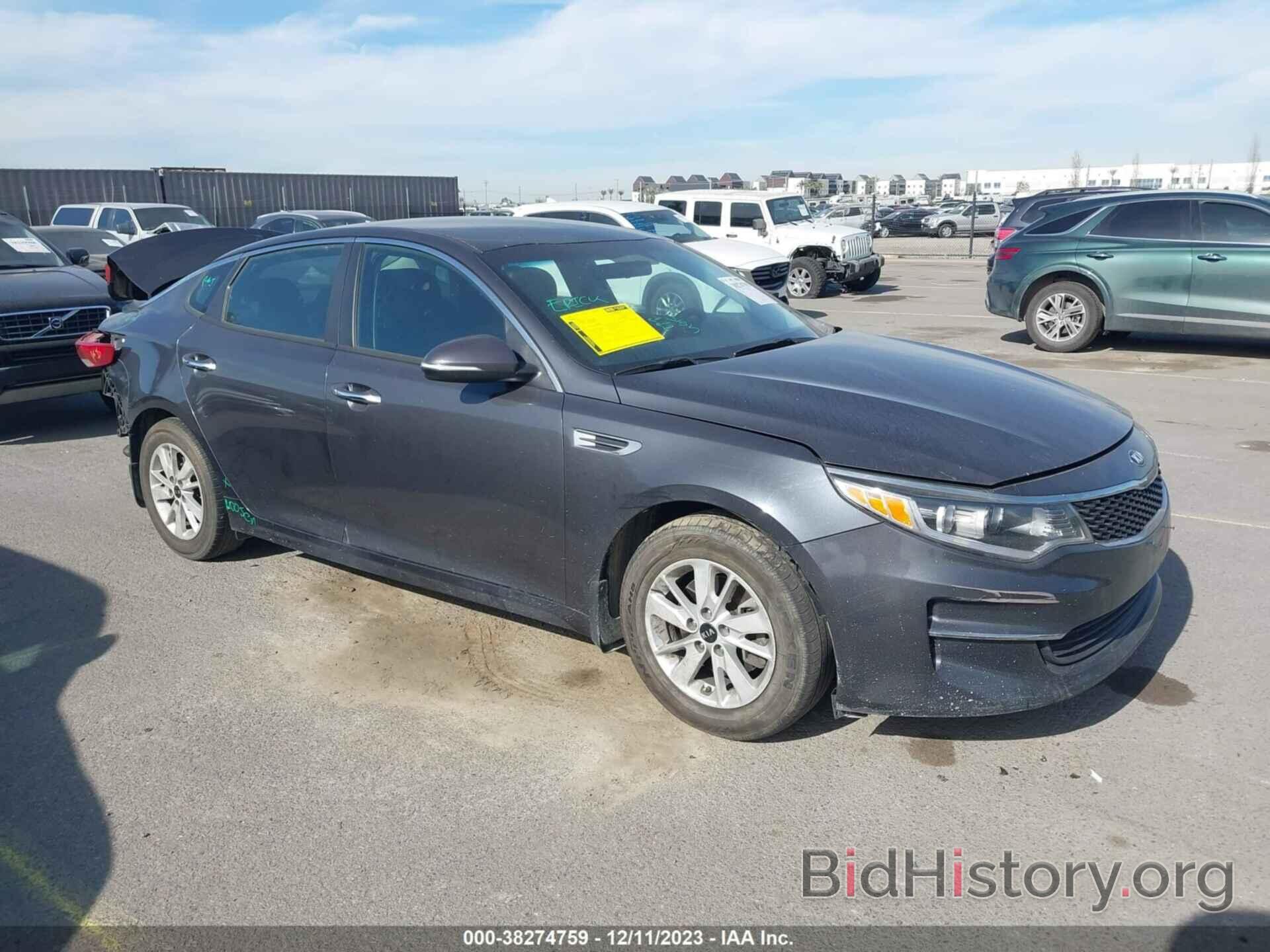 Photo KNAGT4L37G5107723 - KIA OPTIMA 2016