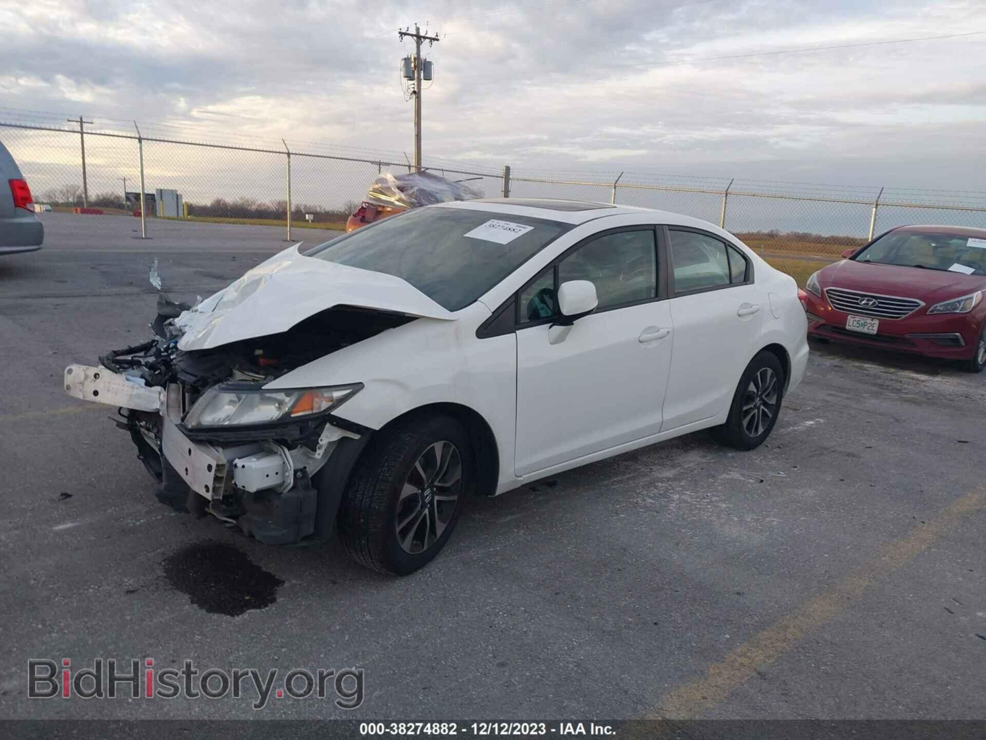 2013 HONDA CIVIC - VIN: 19XFB2F86DE044384 - Photo 2