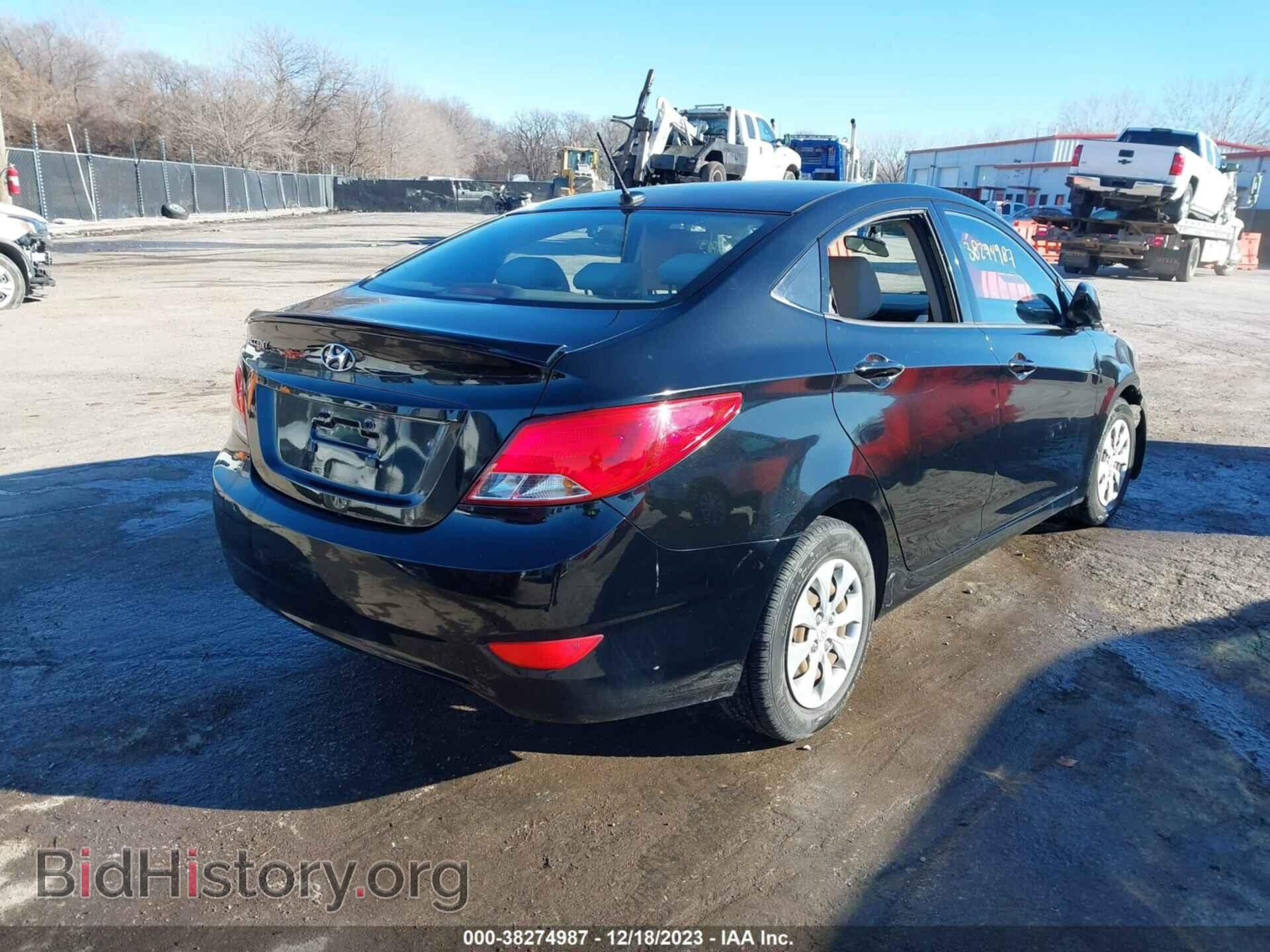 2015 HYUNDAI ACCENT - VIN: KMHCT4AE4FU920037 - Фото 4