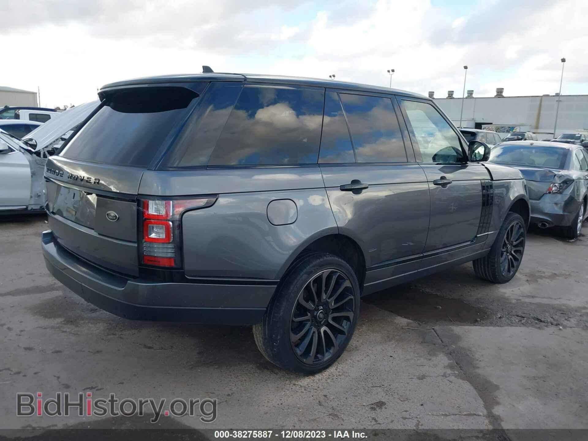 2016 LAND ROVER RANGE ROVER - VIN: SALGS2EF7GA252746 - Фото 4