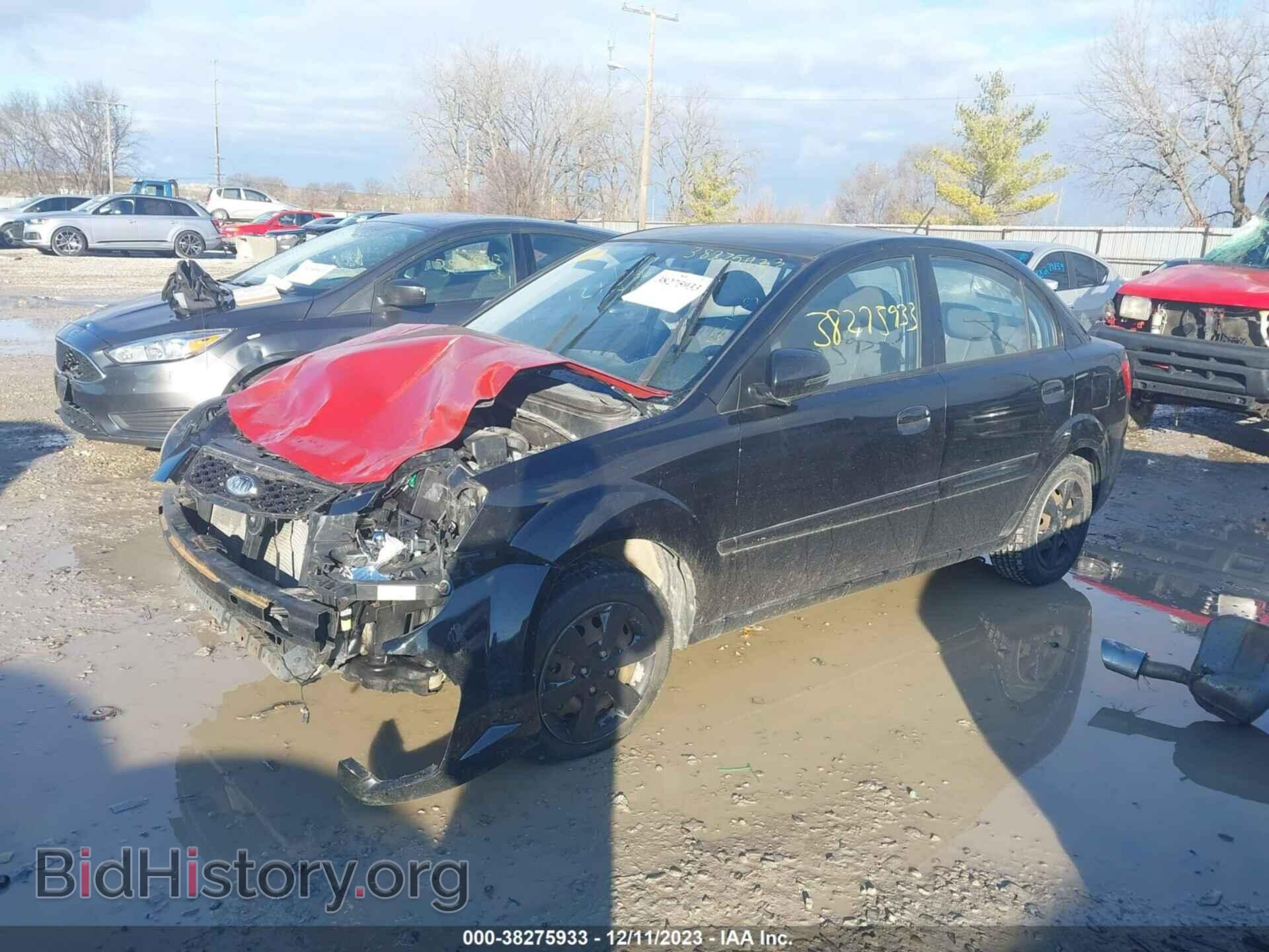 2011 KIA RIO - VIN: KNADH4A31B6922574 - Фото 2