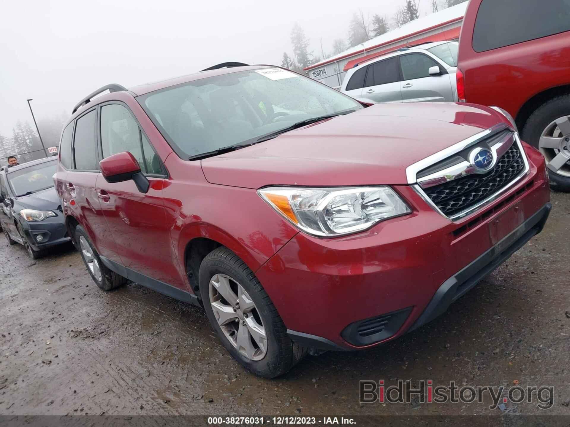 Photo JF2SJAGC1FH582987 - SUBARU FORESTER 2015