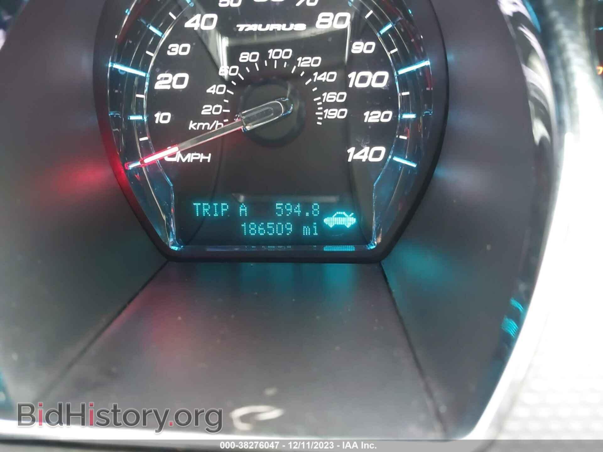 2012 FORD TAURUS - VIN: 1FAHP2EW1CG122603 - Фото 7