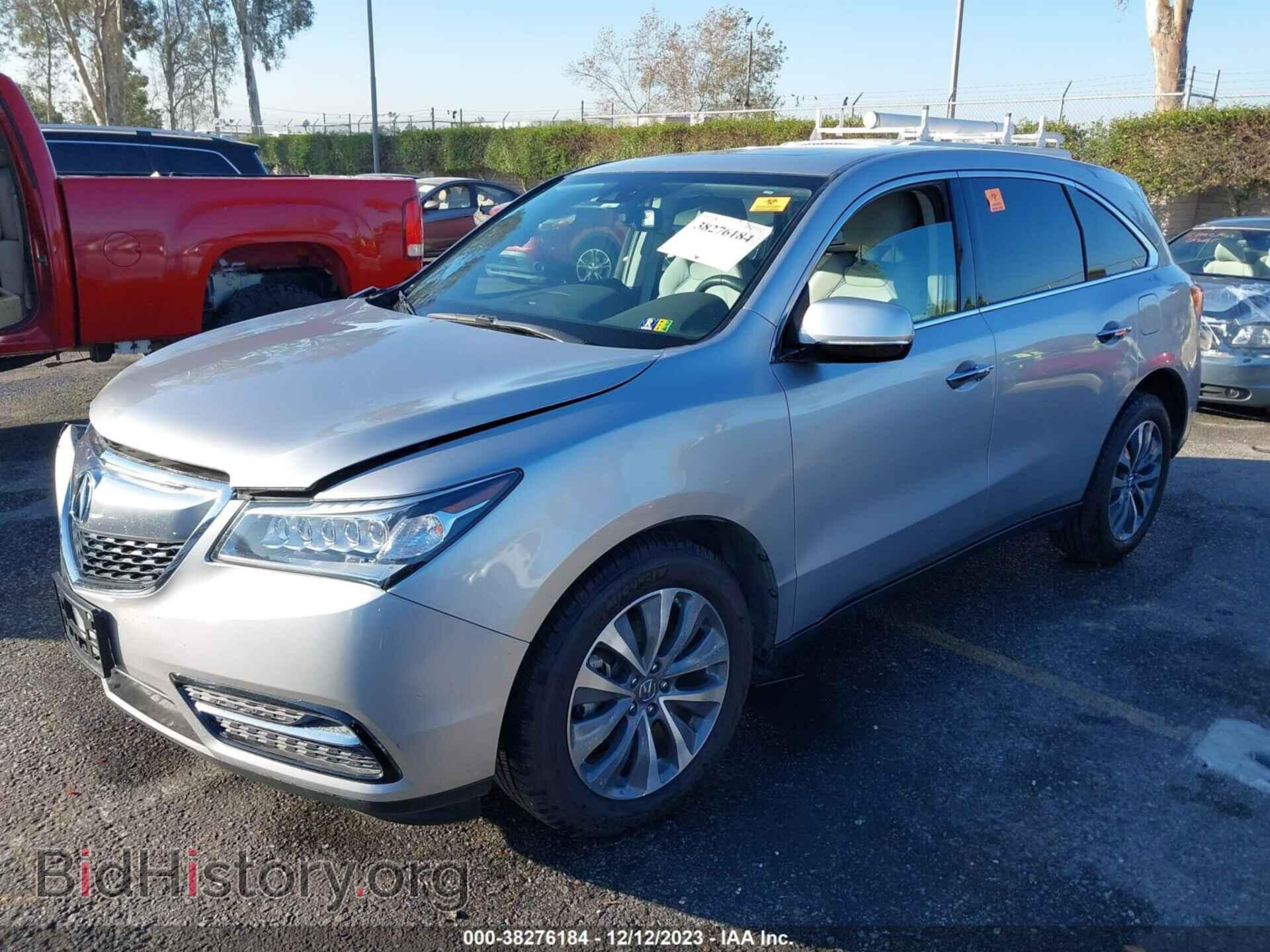 2015 ACURA MDX - VIN: 5FRYD4H45FB010814 - Фото 2