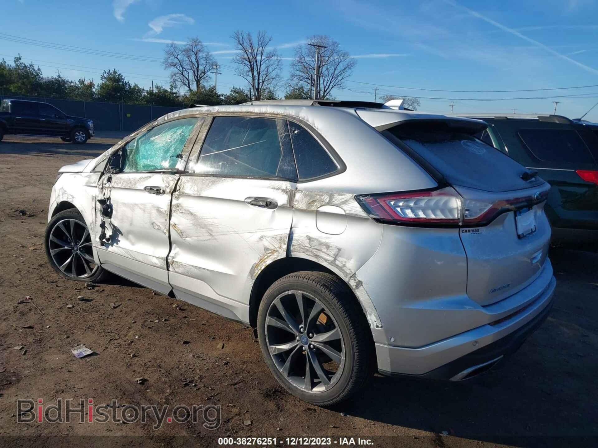 2015 FORD EDGE - VIN: 2FMTK4AP2FBB76934 - Фото 3
