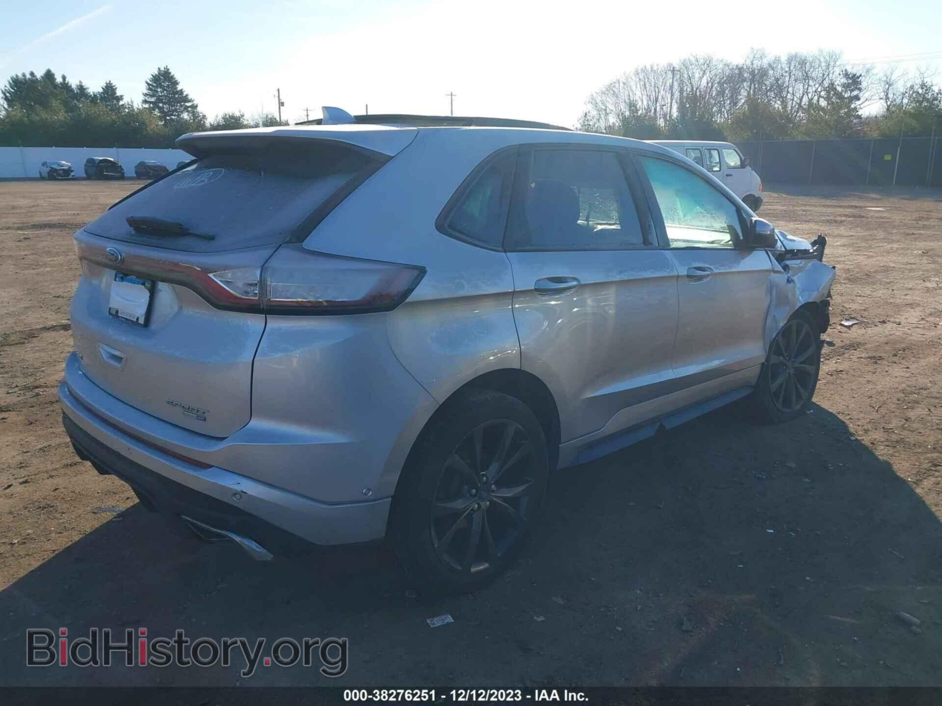 2015 FORD EDGE - VIN: 2FMTK4AP2FBB76934 - Фото 4