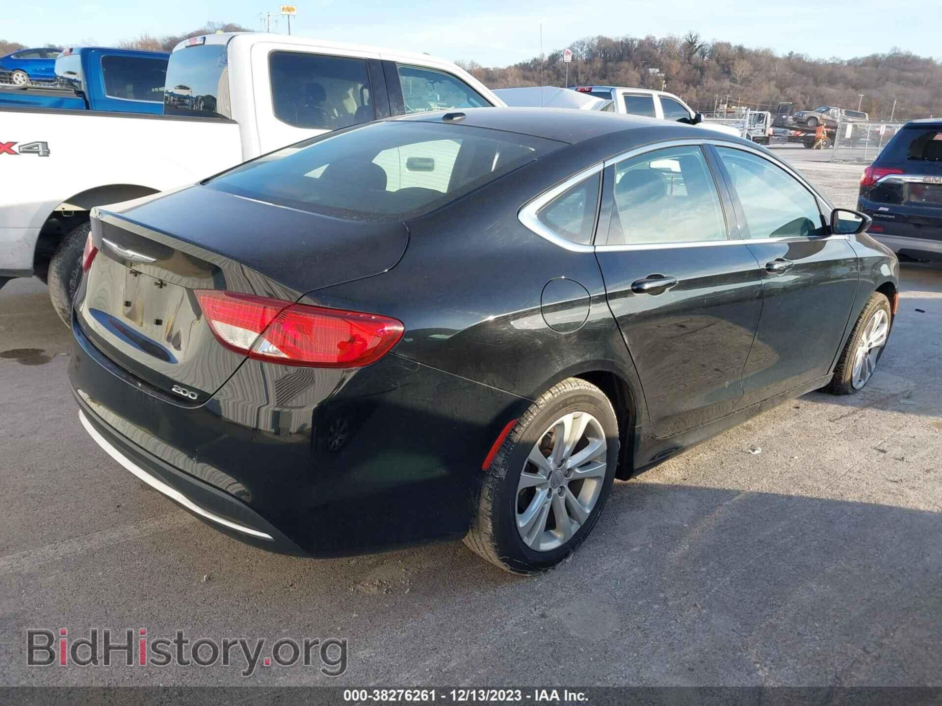 2015 CHRYSLER 200 - VIN: 1C3CCCAB6FN728833 - Фото 4