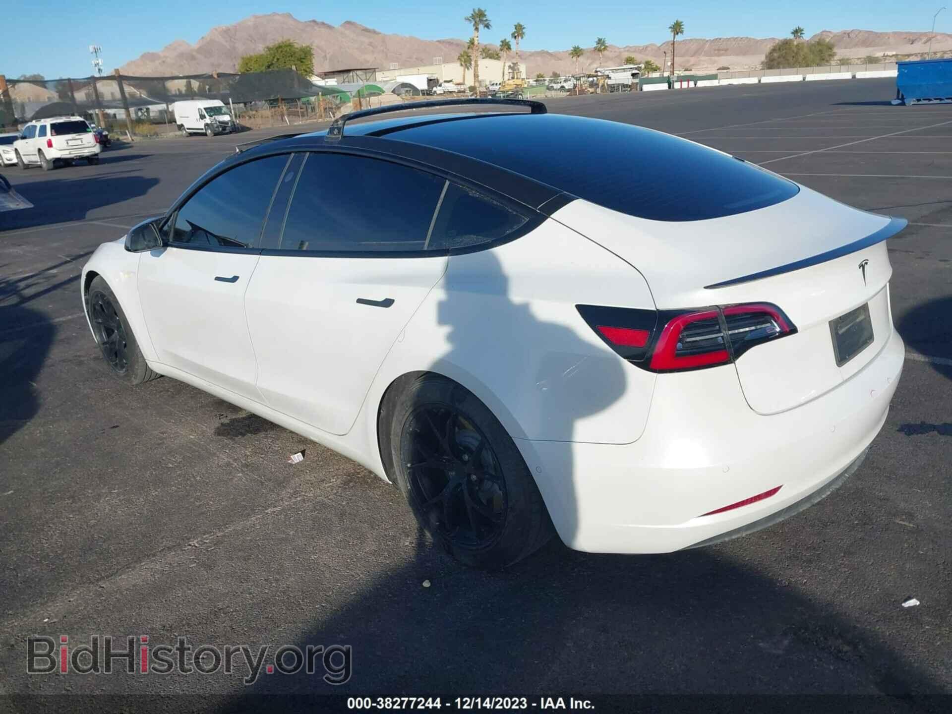 2021 TESLA MODEL 3 - VIN: 5YJ3E1EA2MF873634 - Фото 3