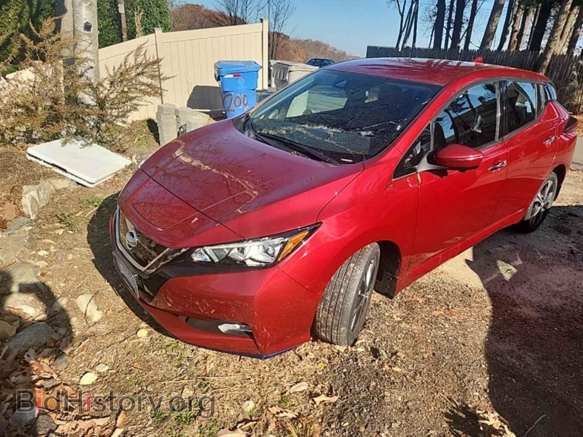 2022 NISSAN LEAF - VIN: 1N4BZ1DV3NC553473 - Фото 2