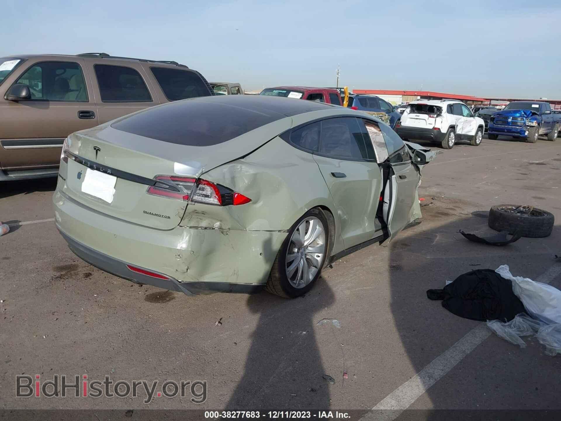 2015 TESLA MODEL S - VIN: 5YJSA1E2XFF115804 - Photo 4