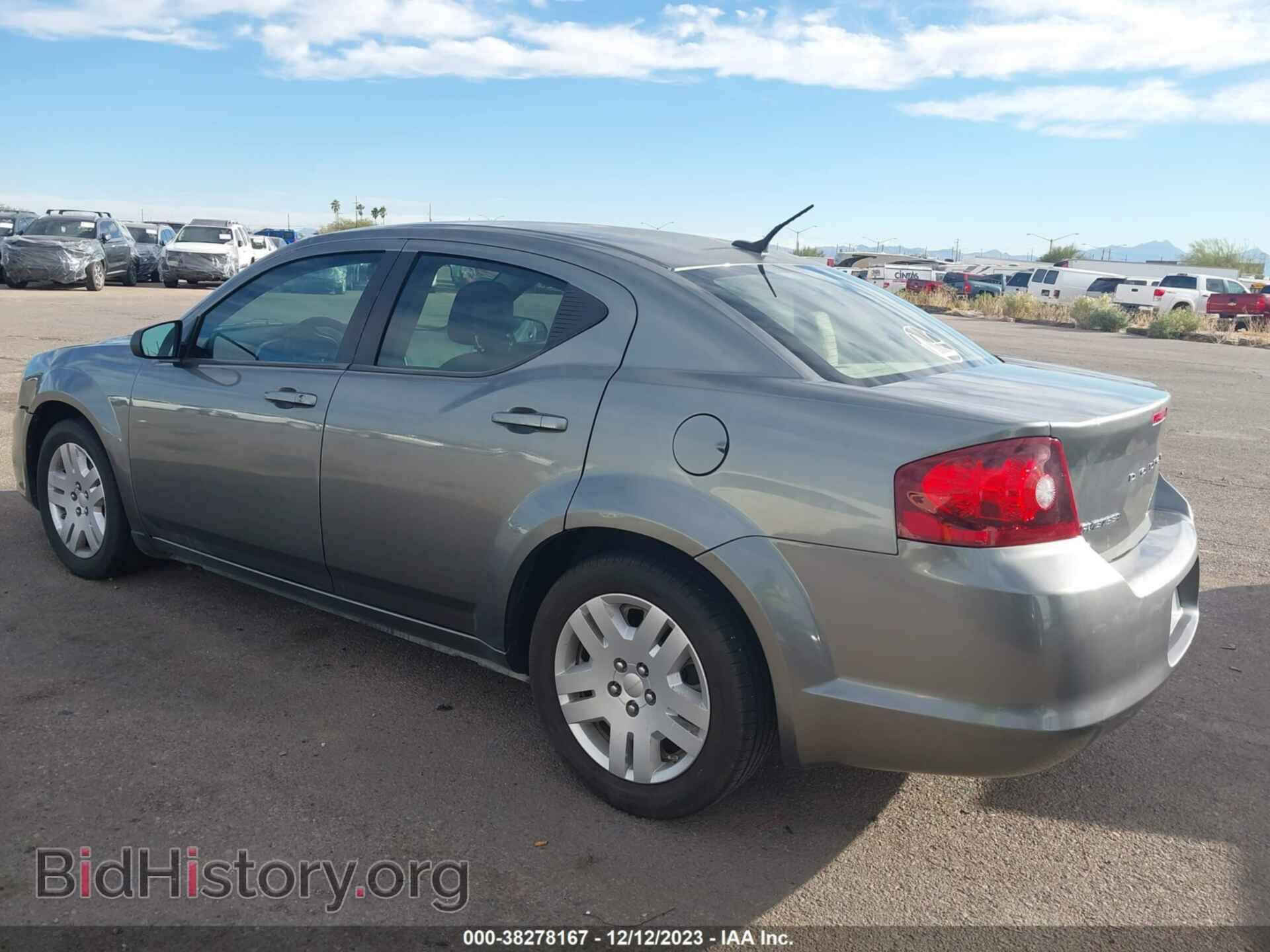 2012 DODGE AVENGER - VIN: 1C3CDZAB1CN264796 - Фото 3