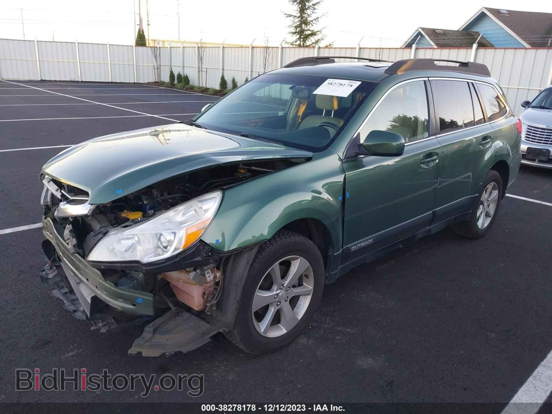 2014 SUBARU OUTBACK - VIN: 4S4BRBLC2E3325508 - Фото 2