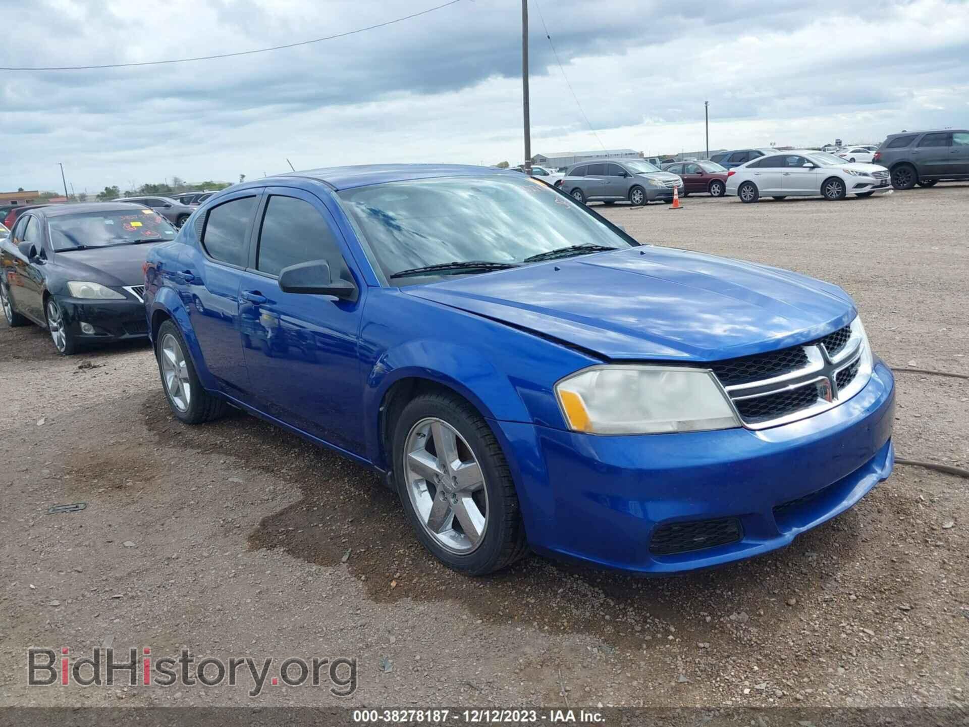 Фотография 1C3CDZAB4DN725524 - DODGE AVENGER 2013