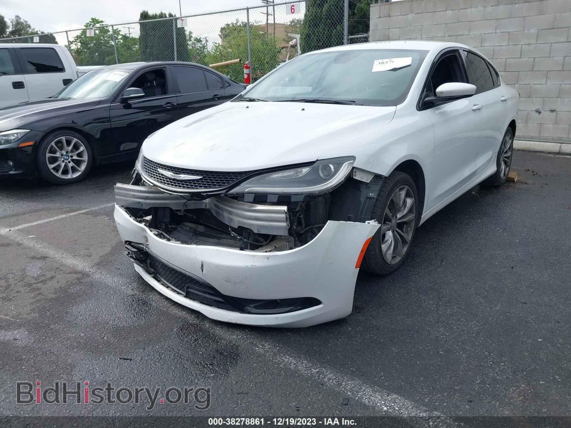2015 CHRYSLER 200 - VIN: 1C3CCCBG9FN585791 - Фото 2