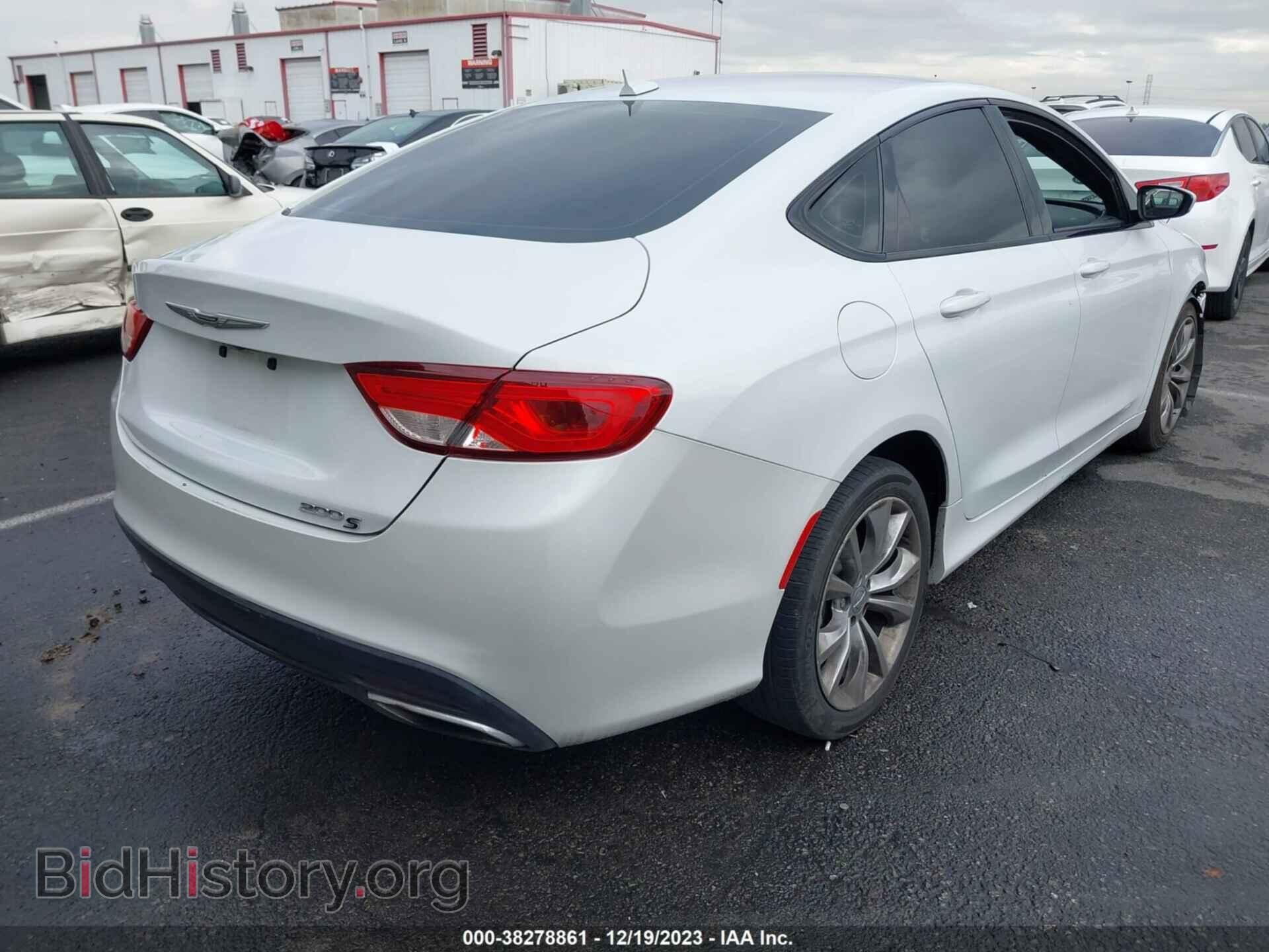 2015 CHRYSLER 200 - VIN: 1C3CCCBG9FN585791 - Фото 4
