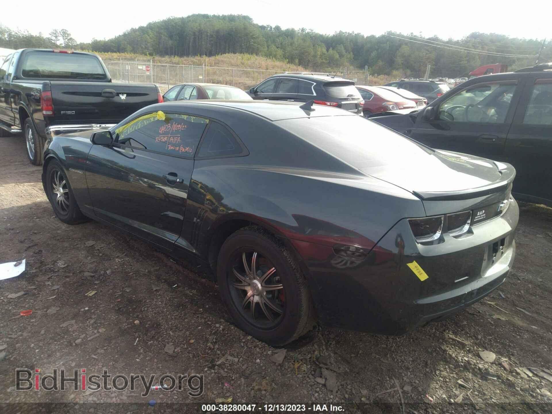 2012 CHEVROLET CAMARO - VIN: 2G1FB1E32C9161479 - Фото 3