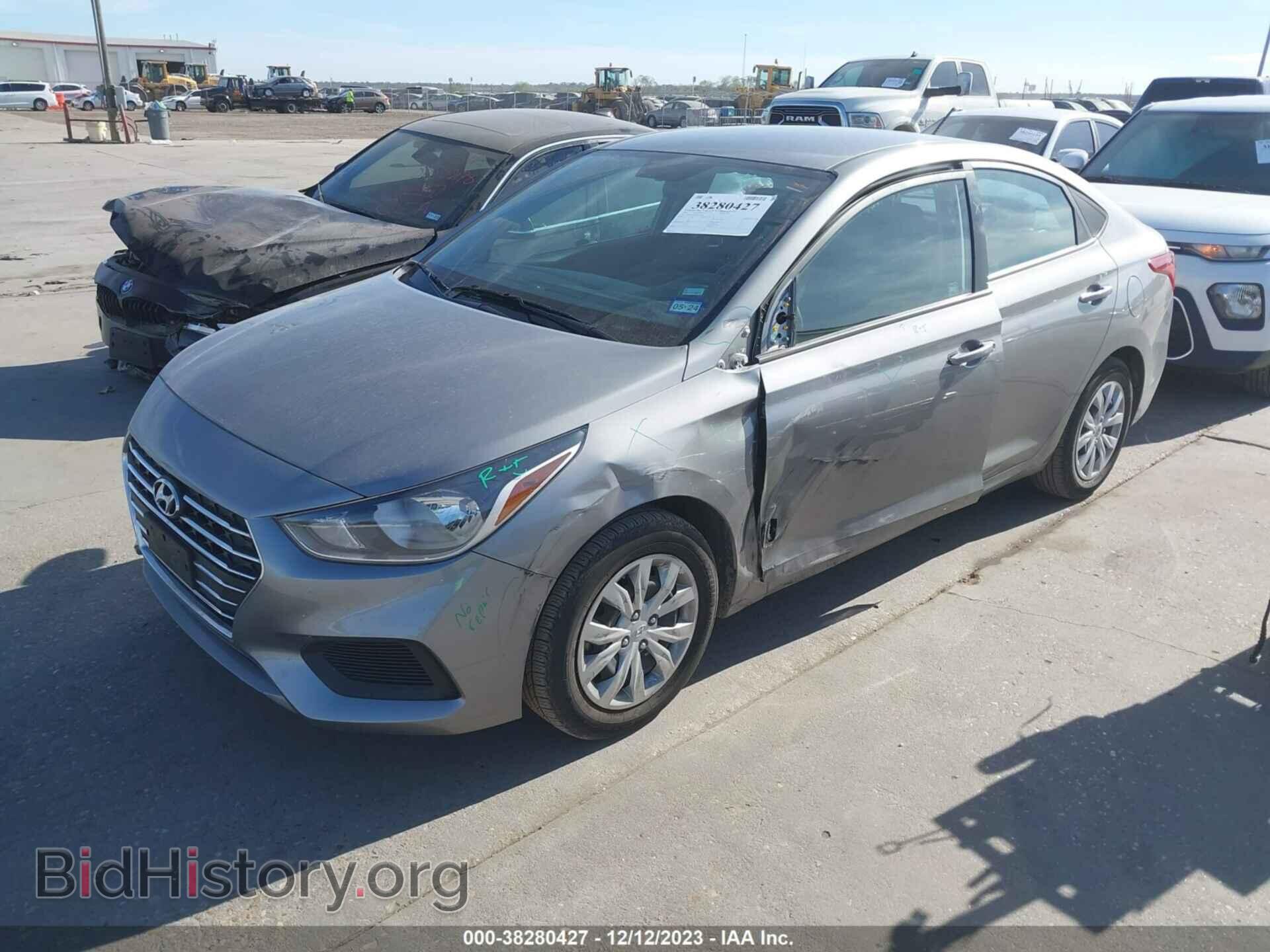 2021 HYUNDAI ACCENT - VIN: 3KPC24A63ME147704 - Фото 2
