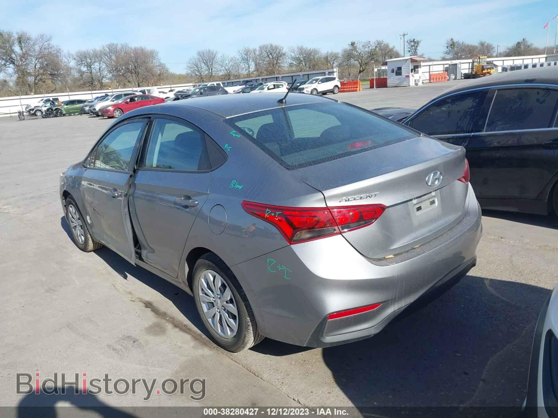2021 HYUNDAI ACCENT - VIN: 3KPC24A63ME147704 - Фото 3