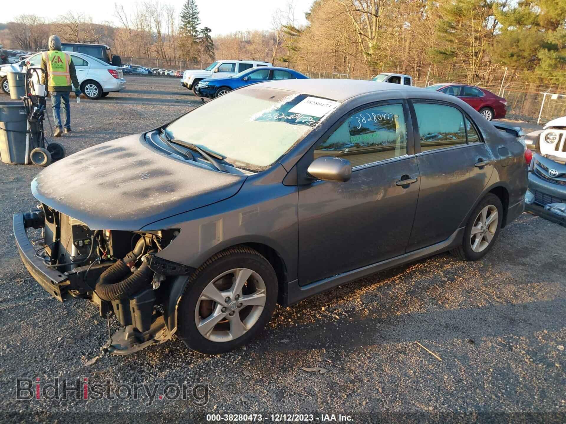 2013 TOYOTA COROLLA - VIN: 2T1BU4EE4DC990736 - Фото 2