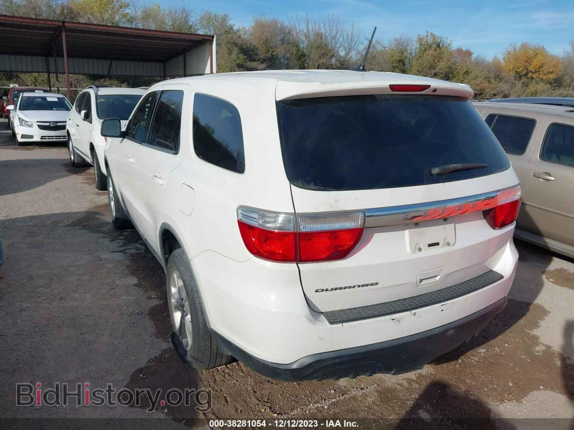 2012 DODGE DURANGO - VIN: 1C4RDHAG2CC138339 - Фото 3