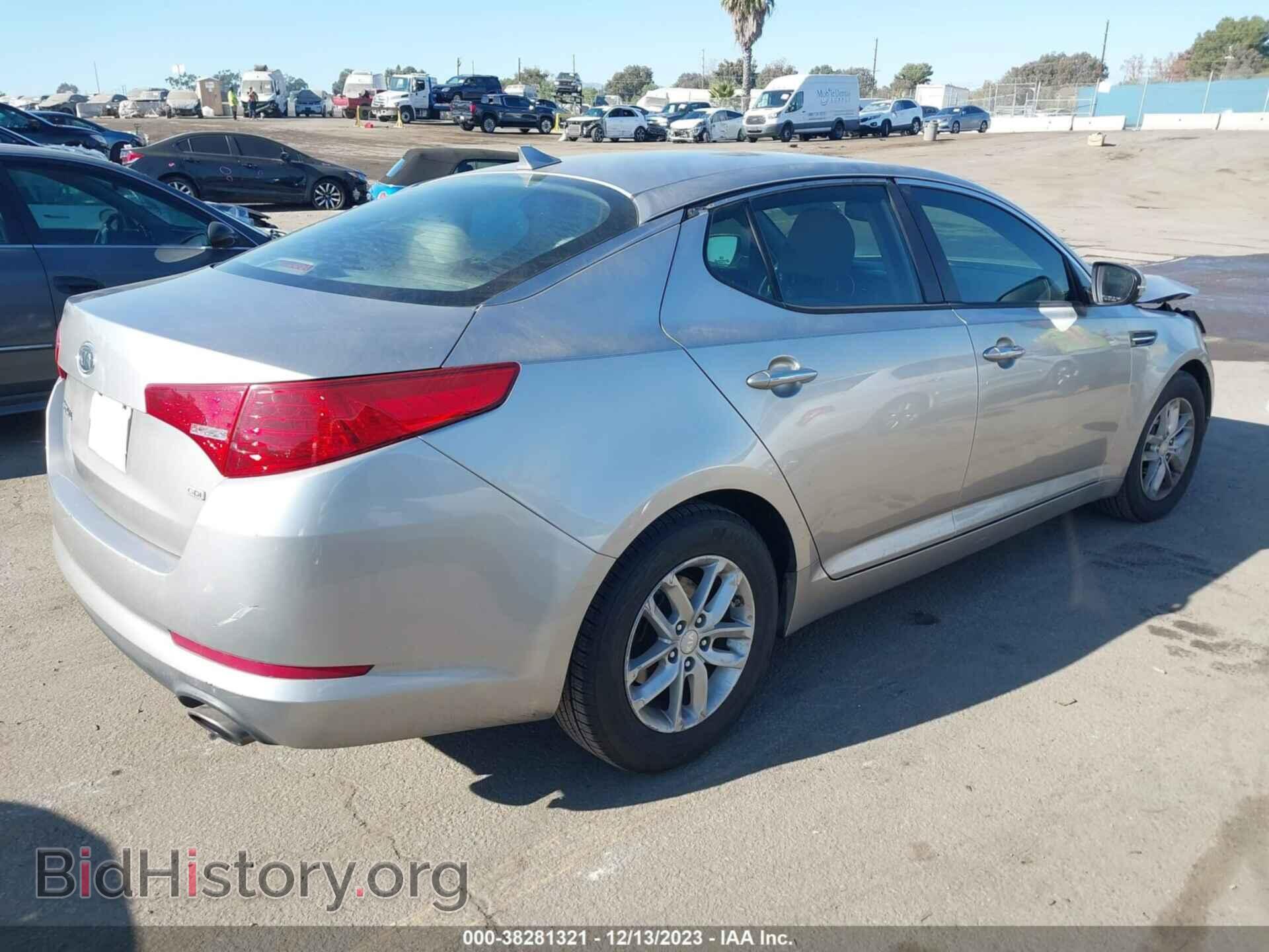 2012 KIA OPTIMA - VIN: KNAGM4A73C5284329 - Фото 4