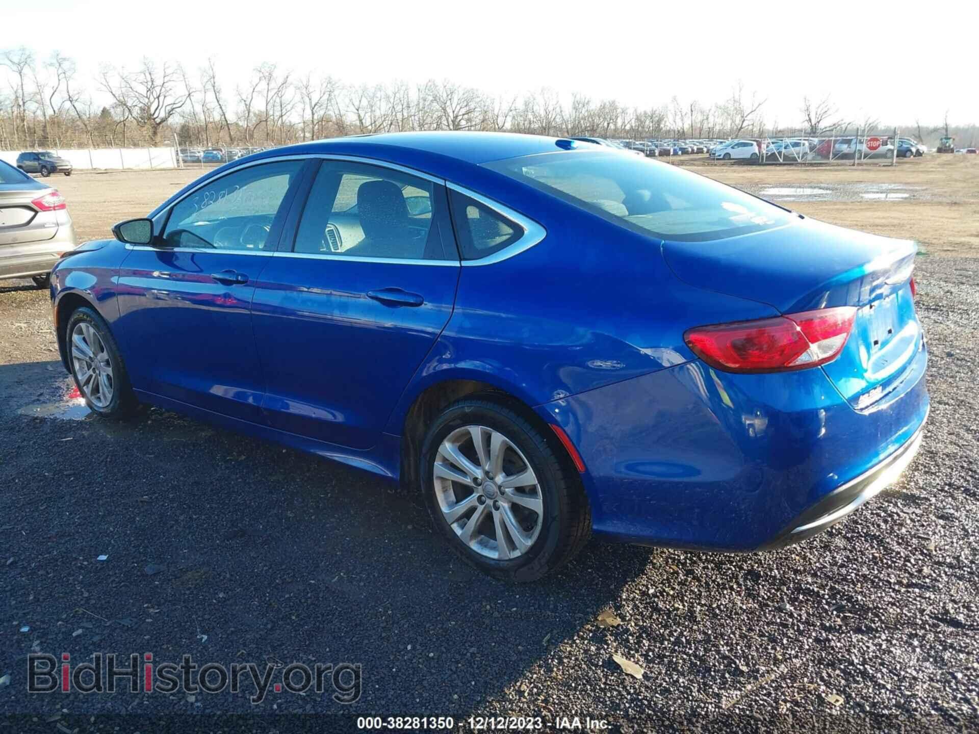 2016 CHRYSLER 200 - VIN: 1C3CCCAB9GN110195 - Фото 3
