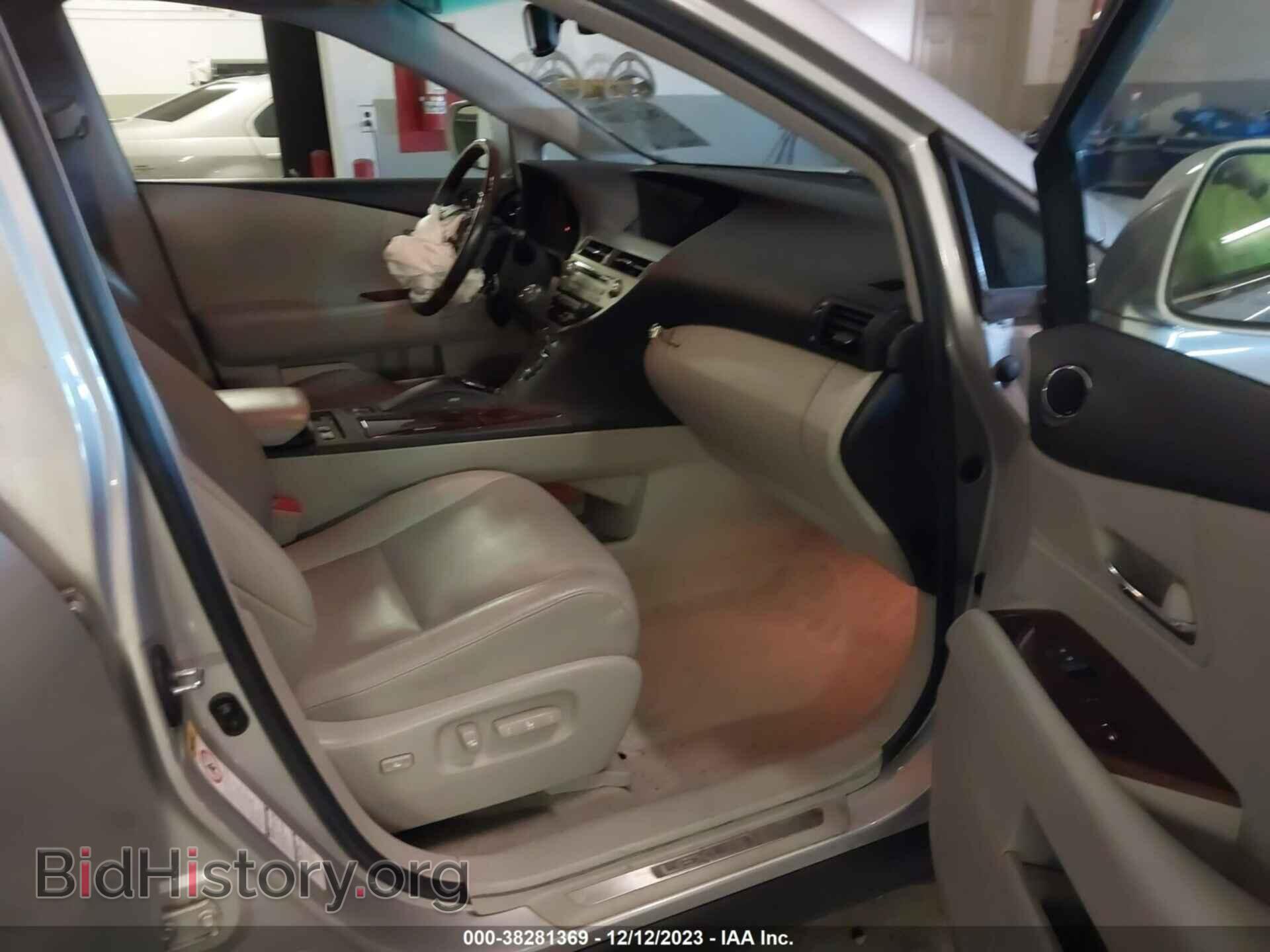 2010 LEXUS RX 350 - VIN: 2T2BK1BA2AC054482 - Фото 5