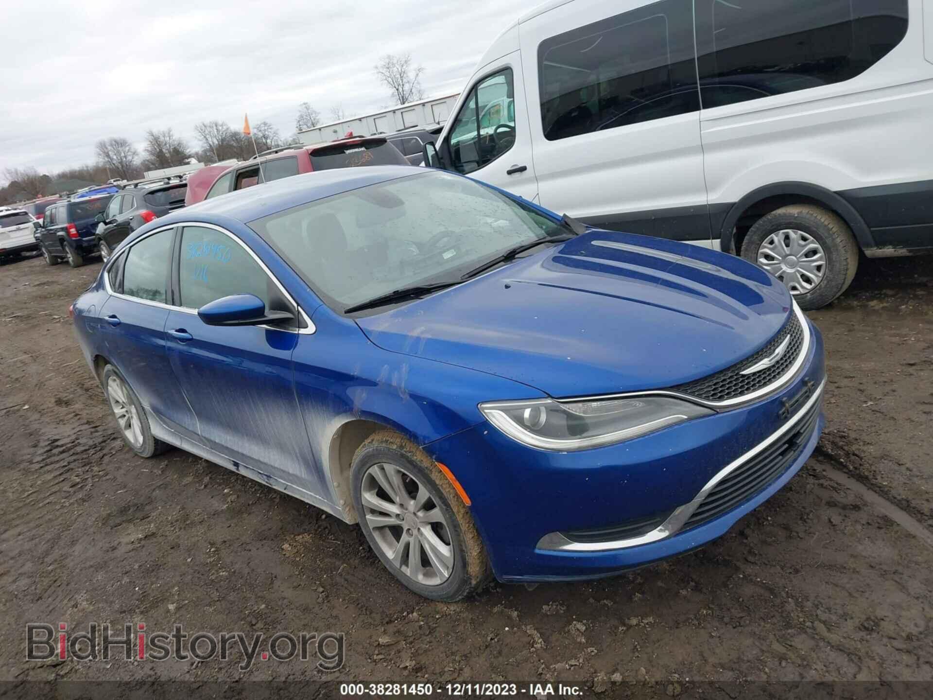 Фотография 1C3CCCAB2FN631371 - CHRYSLER 200 2015
