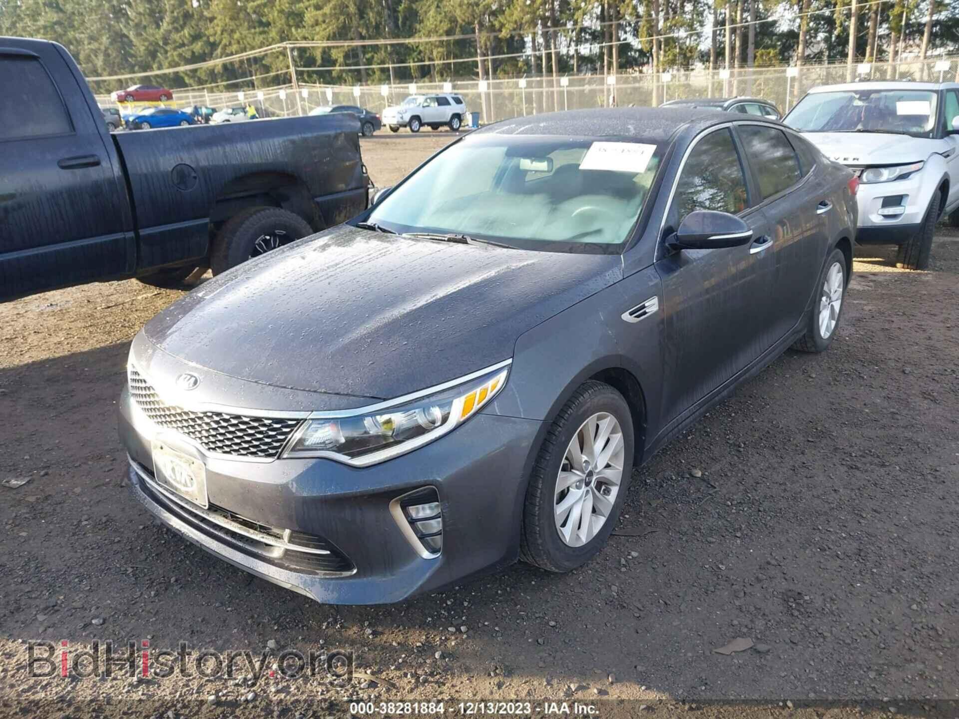 2018 KIA OPTIMA - VIN: 5XXGT4L37JG222411 - Фото 2