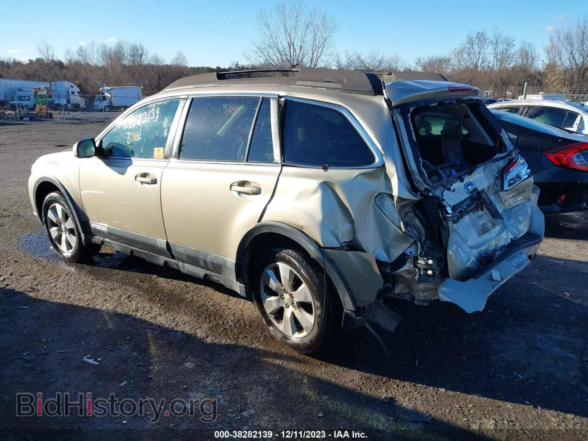 2010 SUBARU OUTBACK - VIN: 4S4BRELC3A2366182 - Фото 3