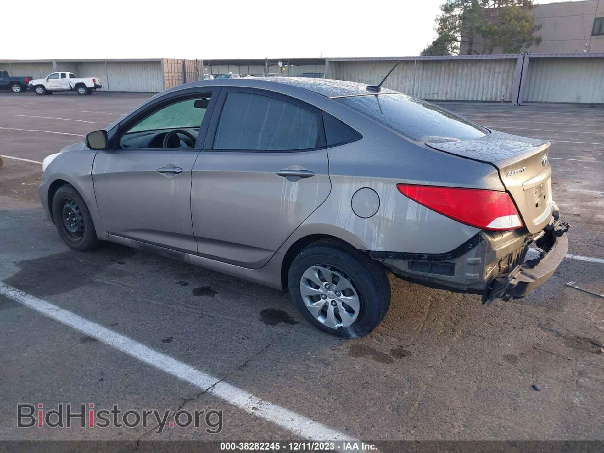2017 HYUNDAI ACCENT - VIN: KMHCT4AE3HU395801 - Фото 3