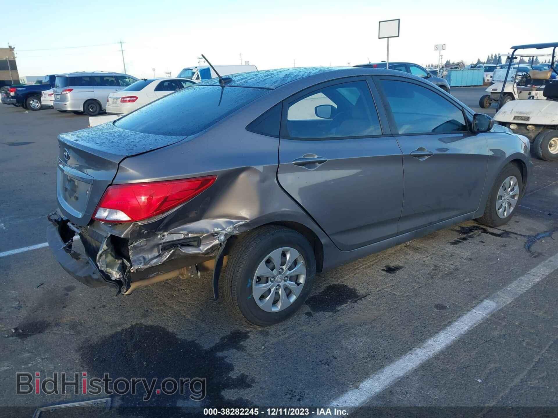 2017 HYUNDAI ACCENT - VIN: KMHCT4AE3HU395801 - Фото 4