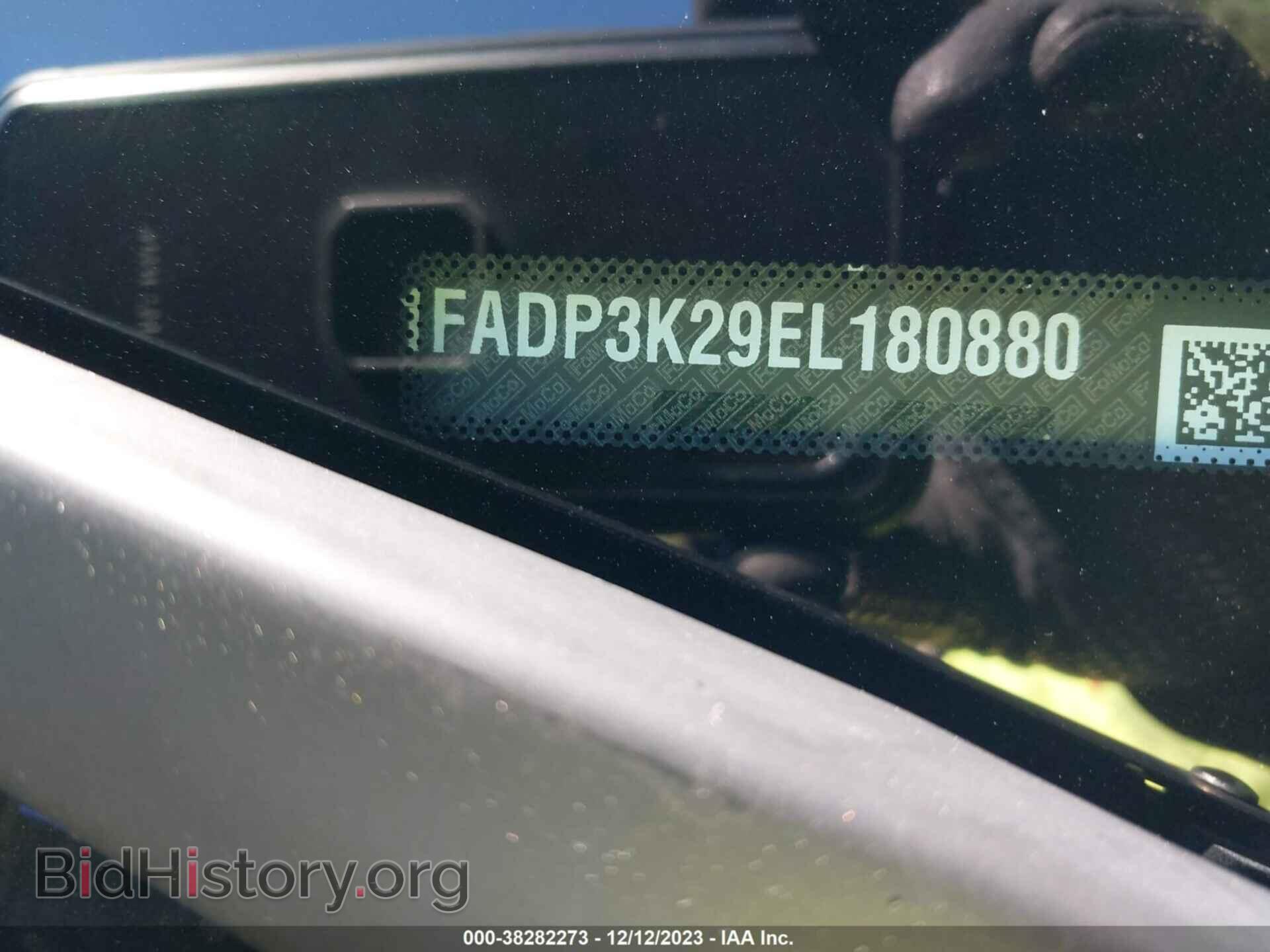 2014 FORD FOCUS - VIN: 1FADP3K29EL180880 - Фото 9